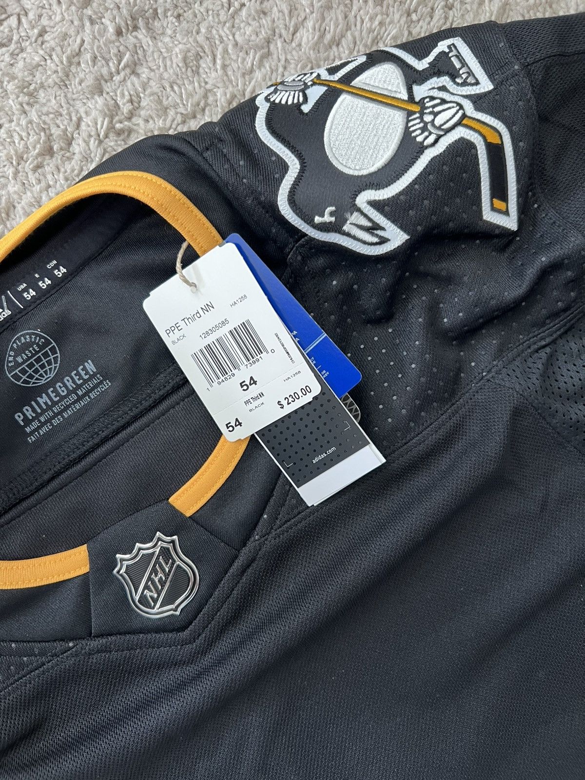 Adidas Adidas Authentic Jake Guentzel Pittsburgh Penguins Jersey Size US XL / EU 56 / 4 - 5 Thumbnail