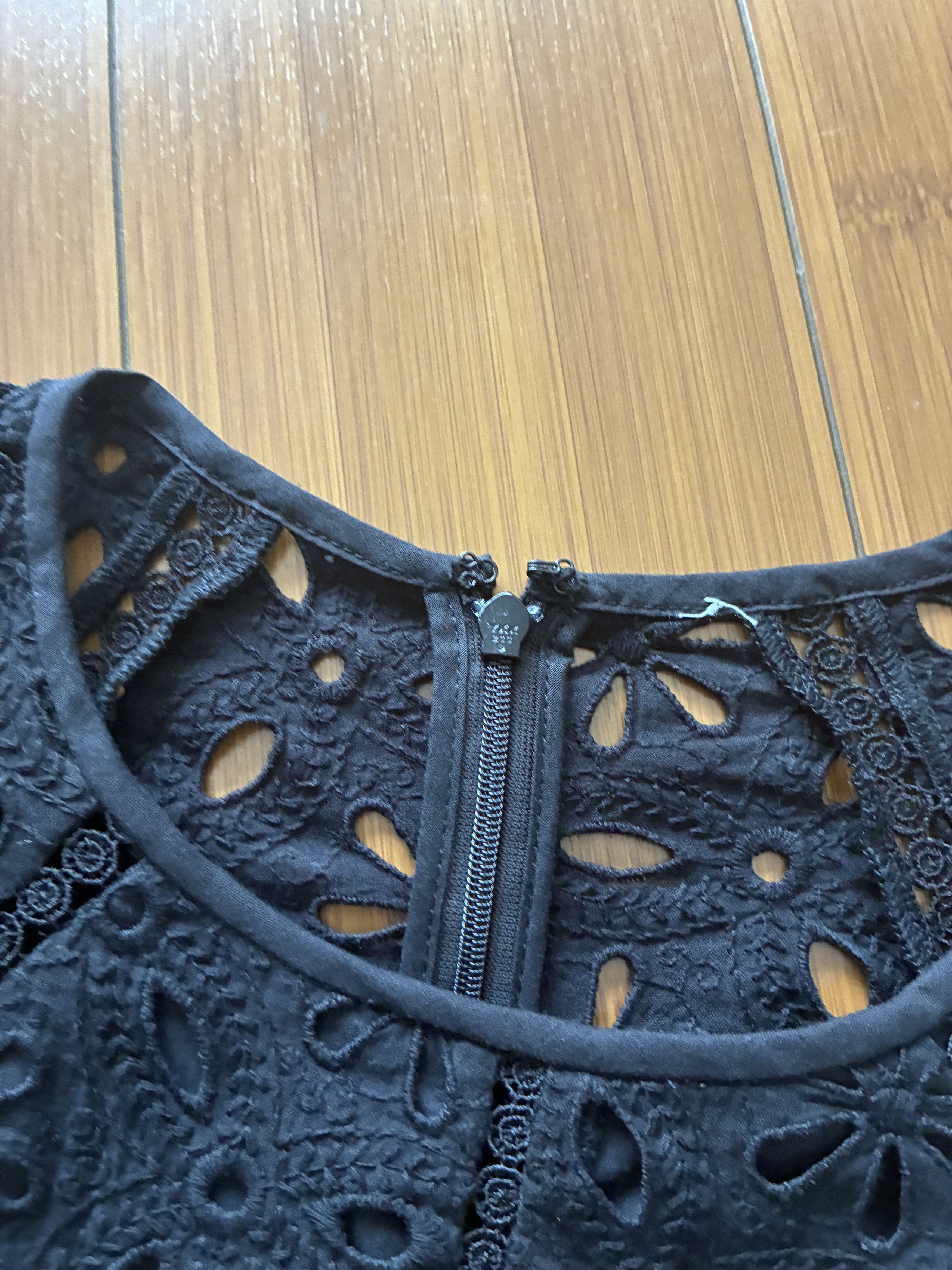 Zimmermann Zimmermann Pavilion Broderie Dress Eyelet Black 2 Medium Size M / US 6-8 / IT 42-44 - 4 Thumbnail