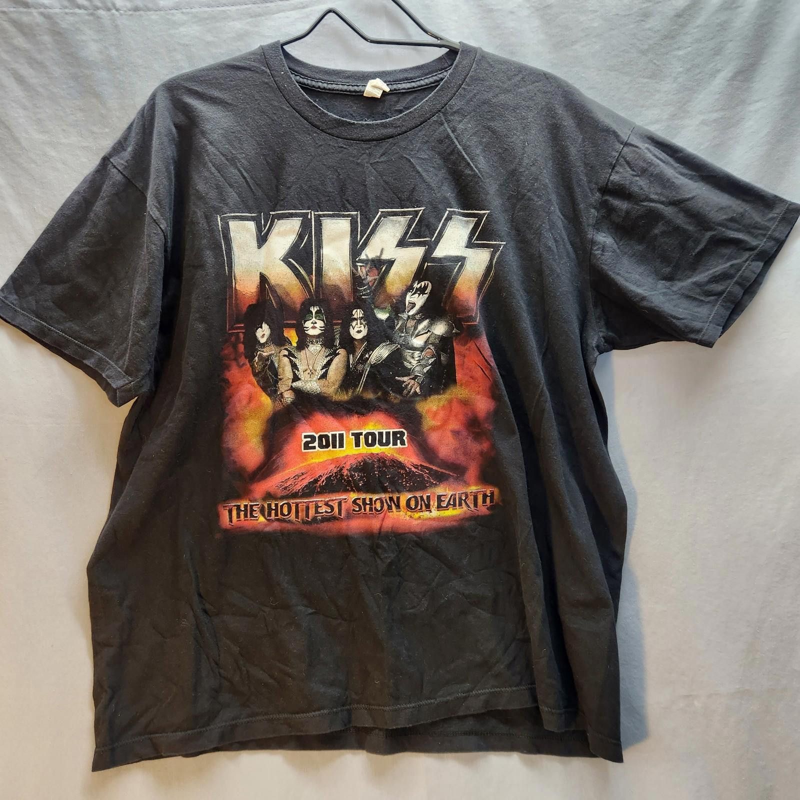 Alstyle Kiss 2011 World Tour Tshirt Black Mens Size XL Size US XL / EU 56 / 4 - 1 Thumbnail