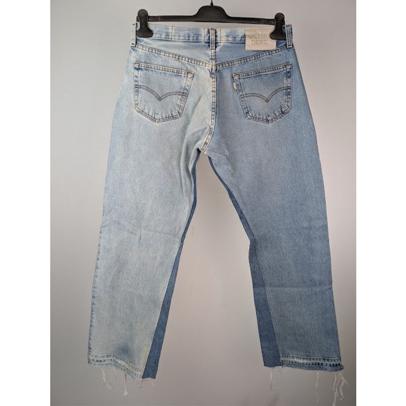 Gallery Dept. o1rshd1 Ken Panelled Denim Jeans in Indigo Blue Size US 32 / EU 48 - 11 Thumbnail
