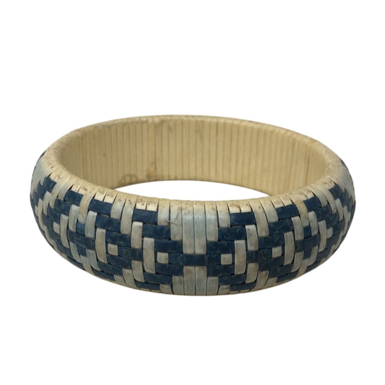 Other Women's Blue and White Bangle Bracelet Size ONE SIZE - 1 Thumbnail
