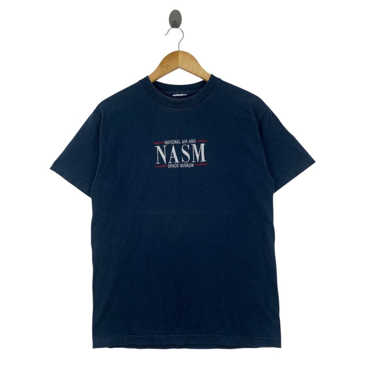 Vintage Vintage NASM NATIONAL AIR And SPACE Museum Usa Tshirt Size US S / EU 44-46 / 1 - 1 Thumbnail