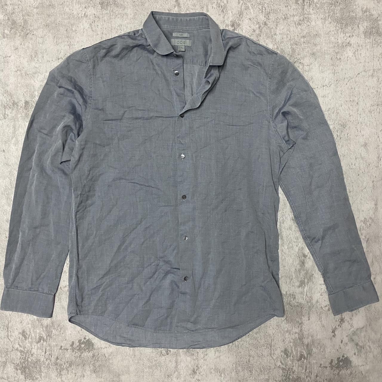 Cos Grey COS button-up shirt #minimalist Size US M / EU 48-50 / 2 - 1 Thumbnail