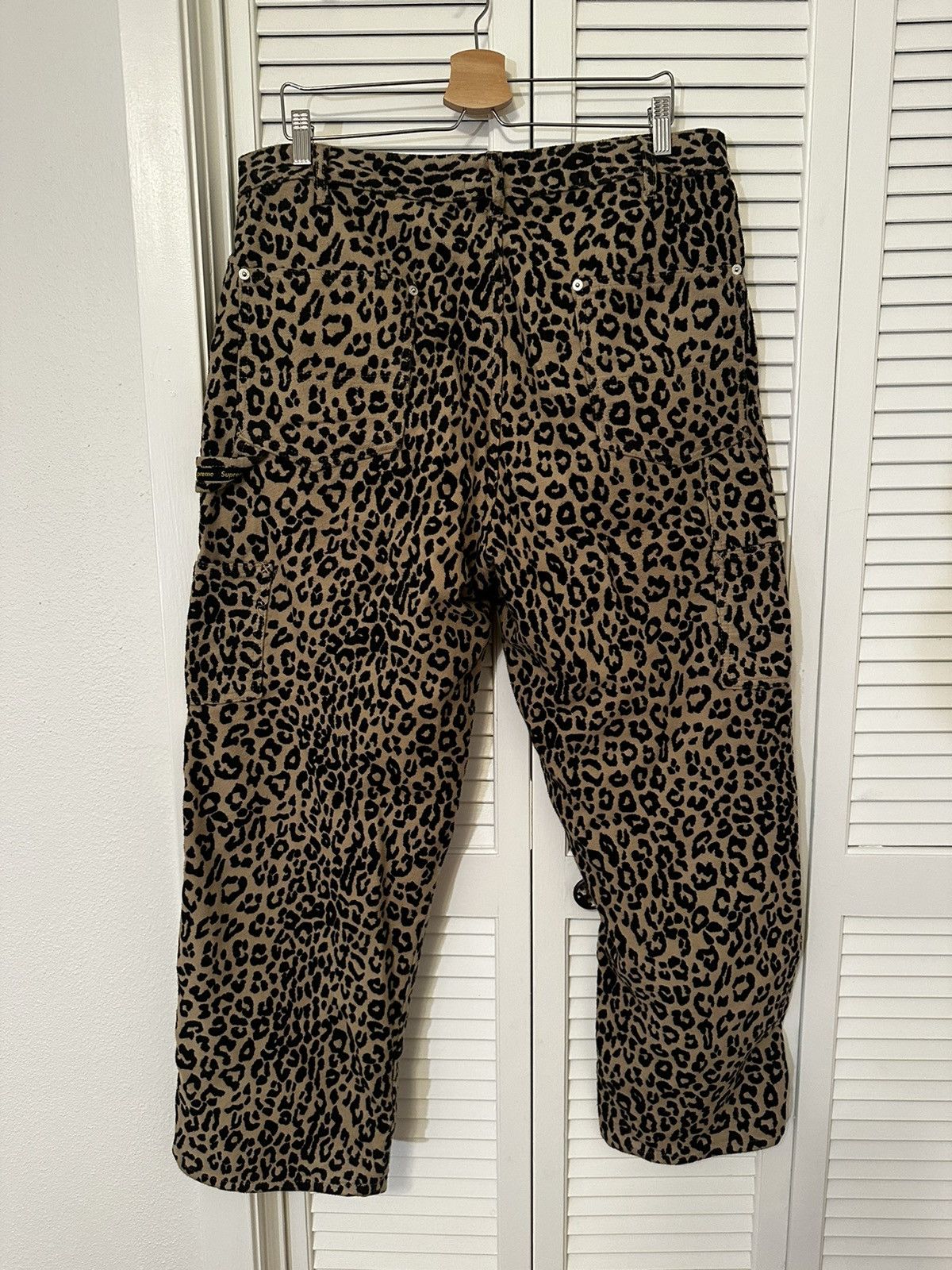 Supreme Supreme Moleskin Leopard Double Knees Size US 34 / EU 50 - 2 Thumbnail