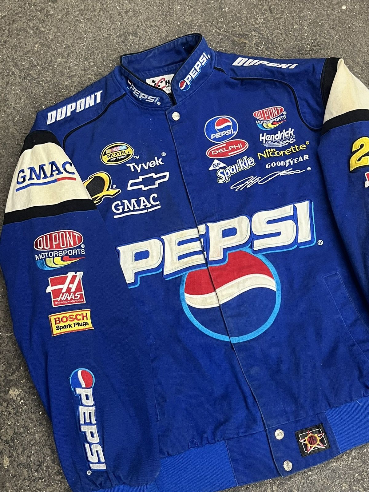 NASCAR × Vintage Nascar vintage Pepsi jacket streetwear hype rare Size US XL / EU 56 / 4 - 5 Thumbnail