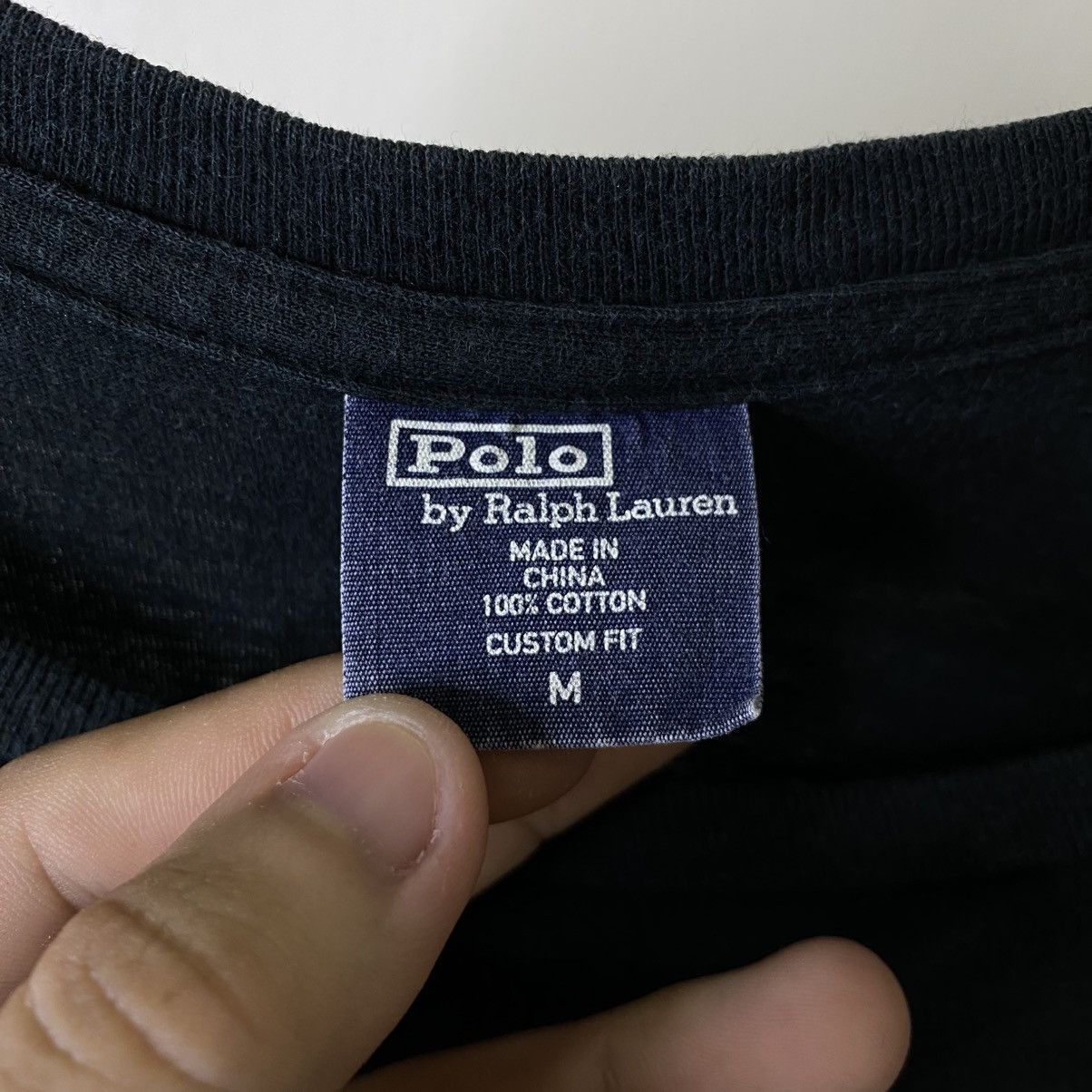 Polo Ralph Lauren Y2K Polo Ralph Lauren Black T Shirt Size US S / EU 44-46 / 1 - 3 Thumbnail