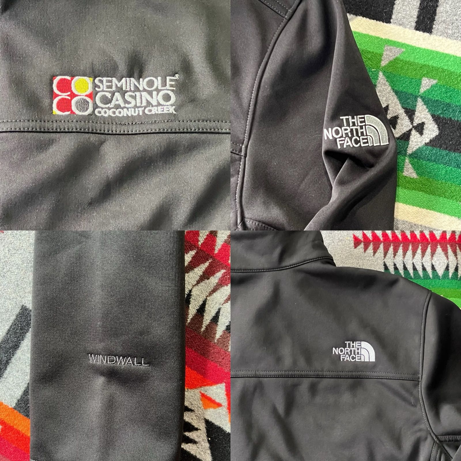 The North Face The North Face Jacket Mens L Black Windwall Full Zip Hiking Size US L / EU 52-54 / 3 - 8 Thumbnail