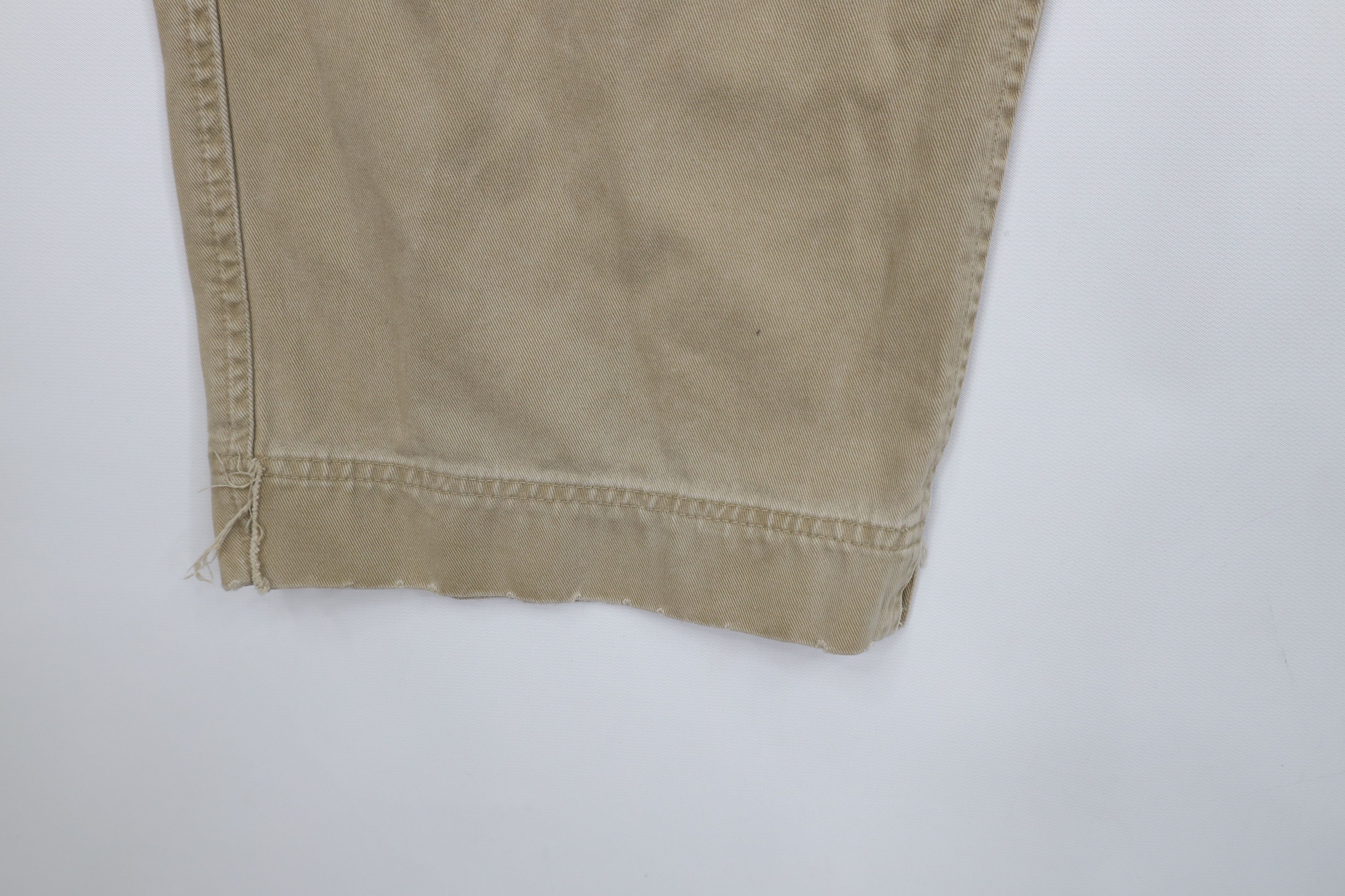 Abercrombie & Fitch Vintage 90s Y2K Abercrombie & Fitch Wide Leg Surplus Pants Size US 32 / EU 48 - 6 Thumbnail