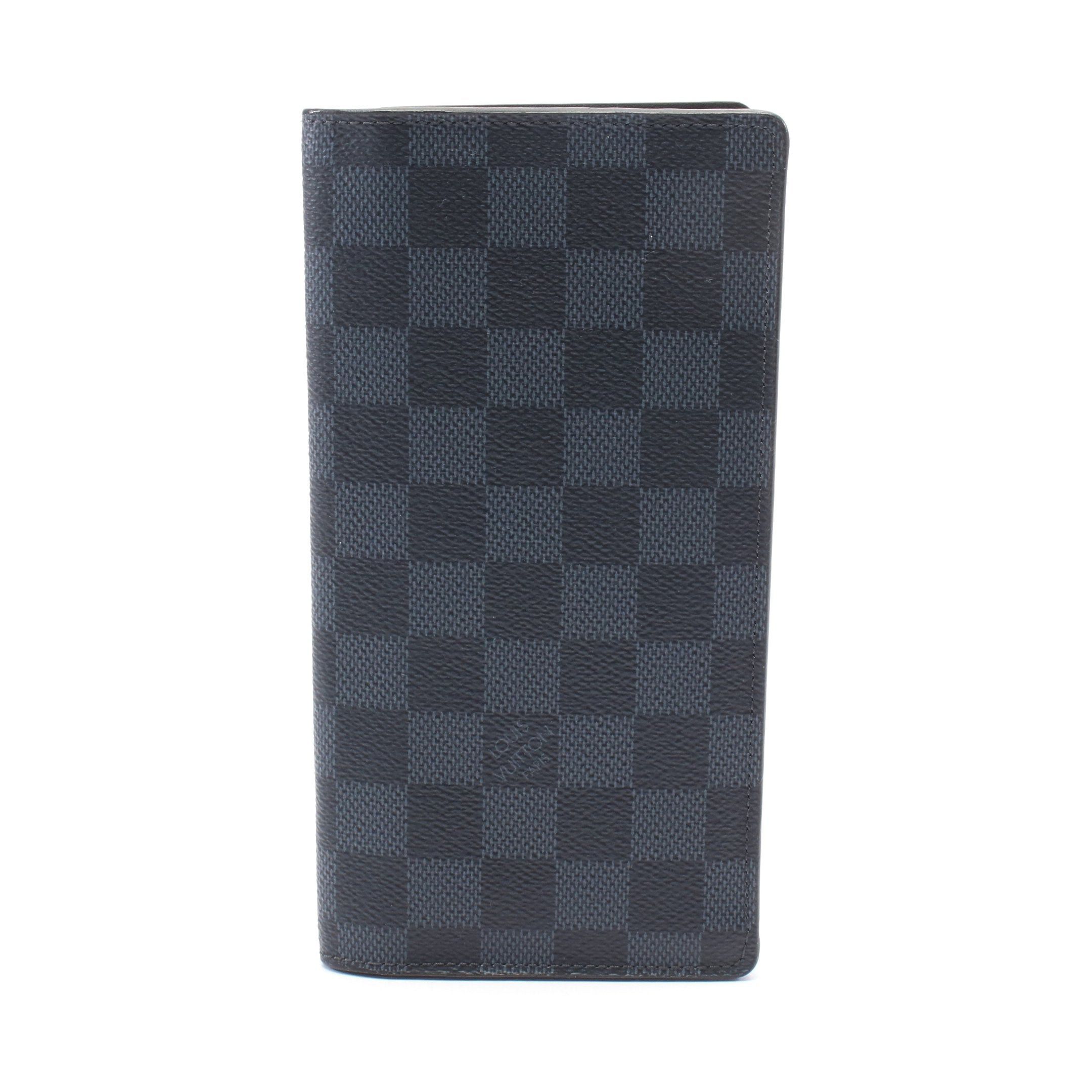 Louis Vuitton Louis Vuitton Portefeuil Brother Damier Cobalt Bi-Fold Long Wallet Leather Navy Size ONE SIZE - 1 Thumbnail