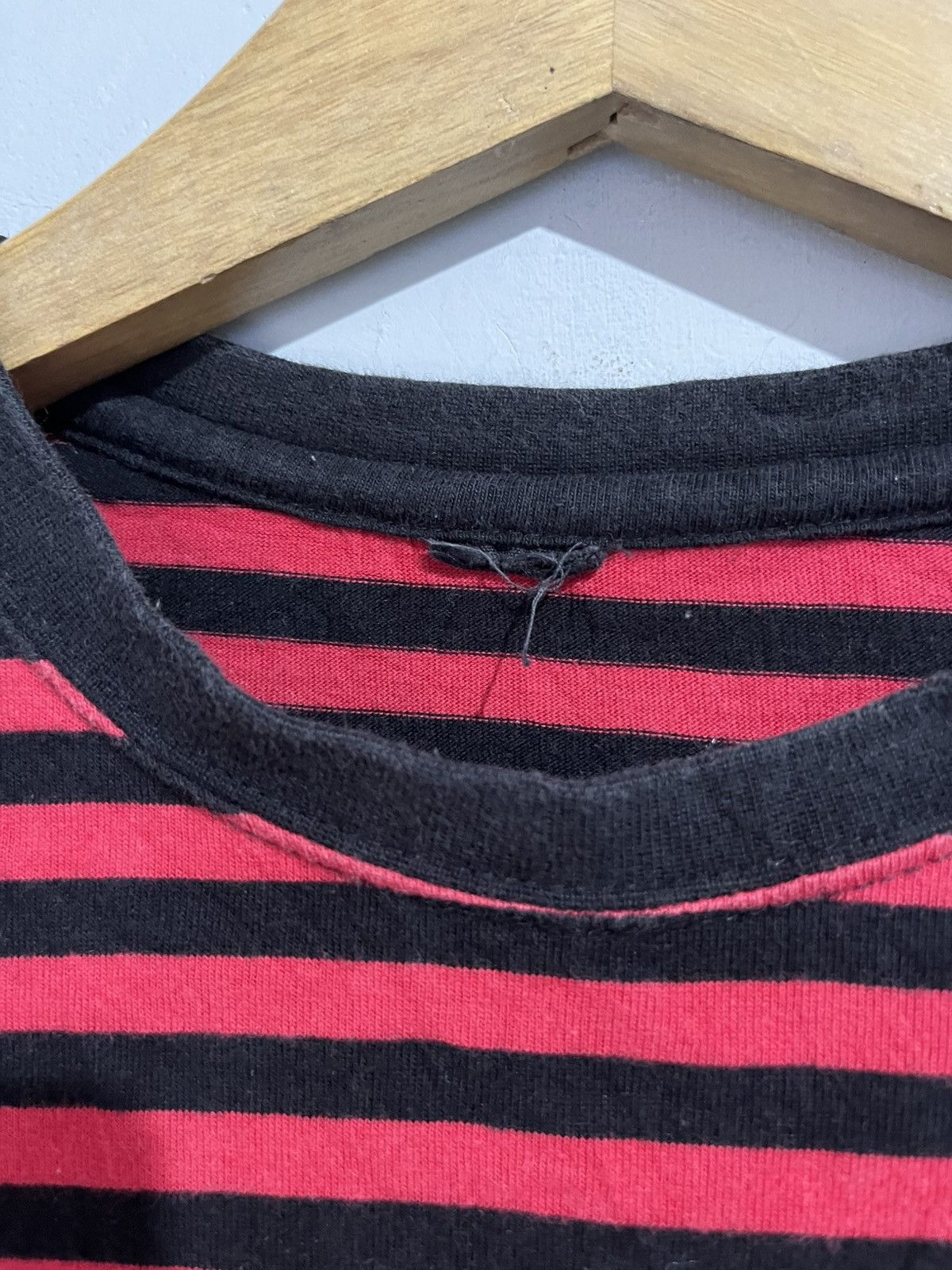 Hysteric Glamour Japanese unknwn striped cdg style tshirt Size US M / EU 48-50 / 2 - 4 Thumbnail