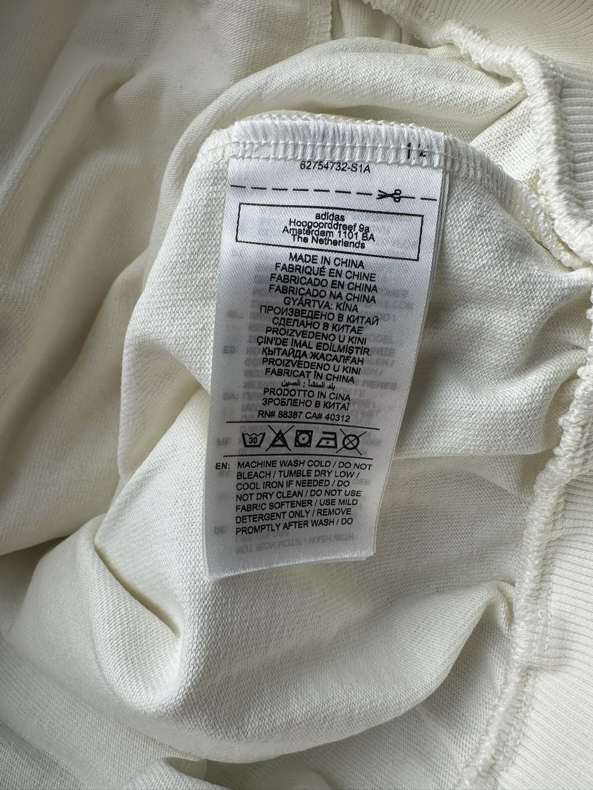 Adidas × Willy Chavarria NWT Paris Collection Oversized Track Jacket Size US L / EU 52-54 / 3 - 8 Thumbnail