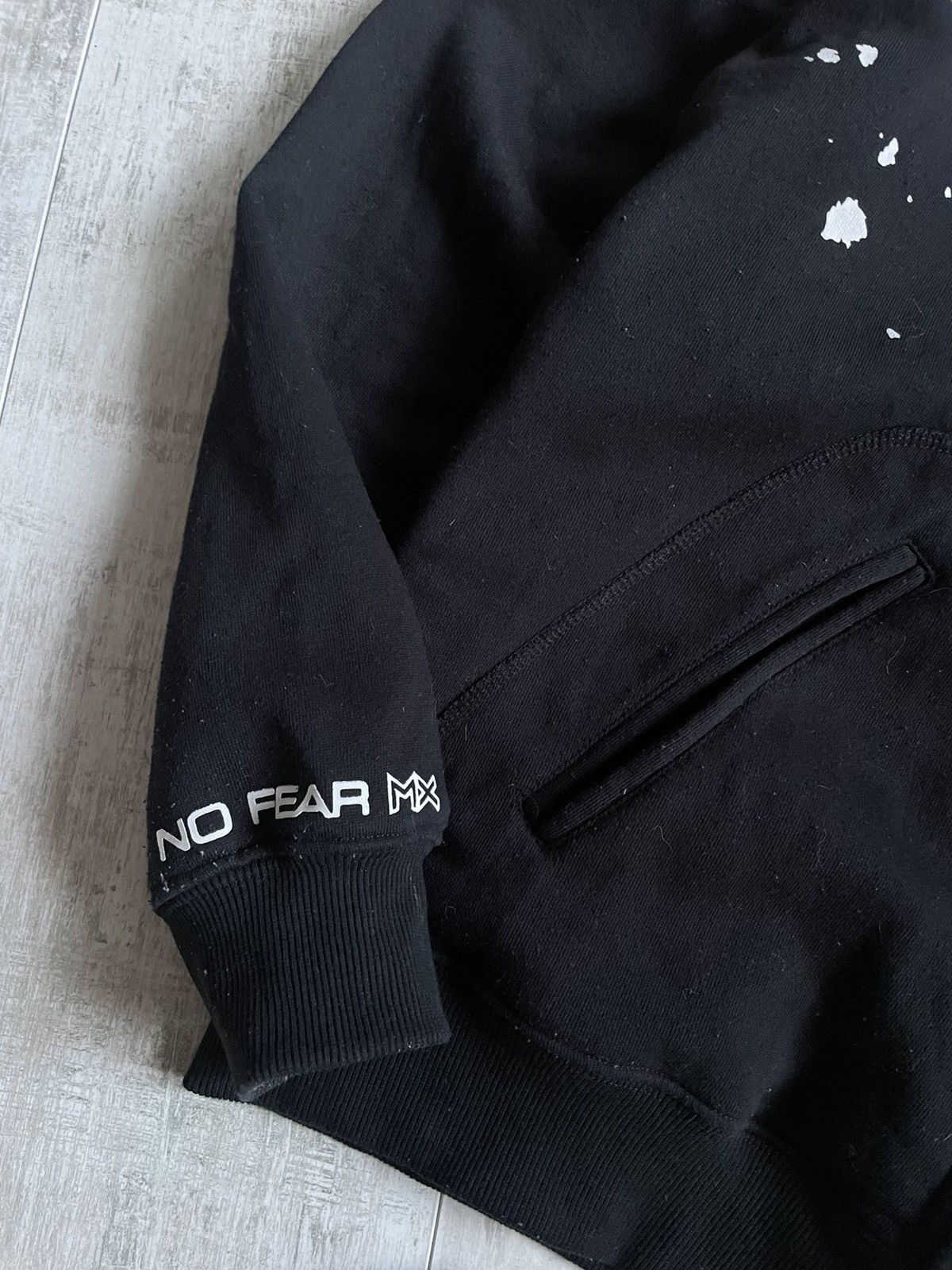 No Fear × Vintage Vintage No Fear Y2K Hoodie Skull Patch Logo X3 VERY RARE Size US S / EU 44-46 / 1 - 7 Thumbnail