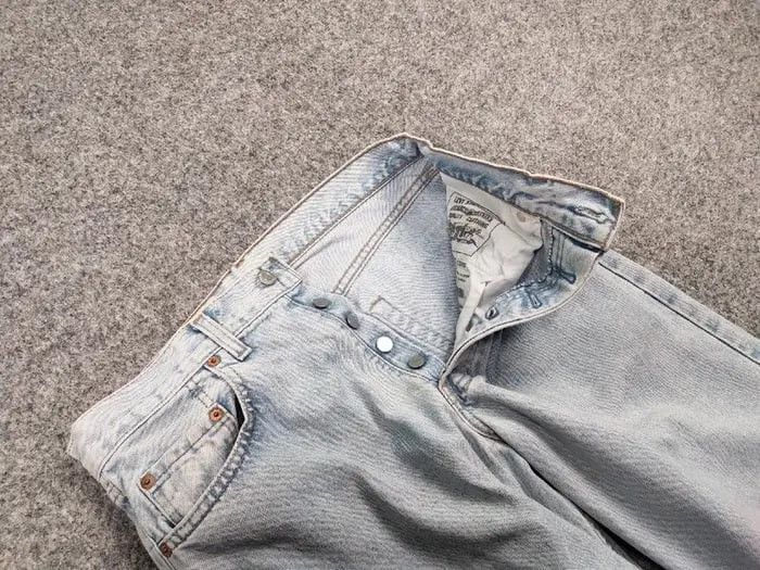 Levi's Vintage levis 518 Jeans USA Perfect Blue Washed Faded Denim Size US 32 / EU 48 - 12 Thumbnail