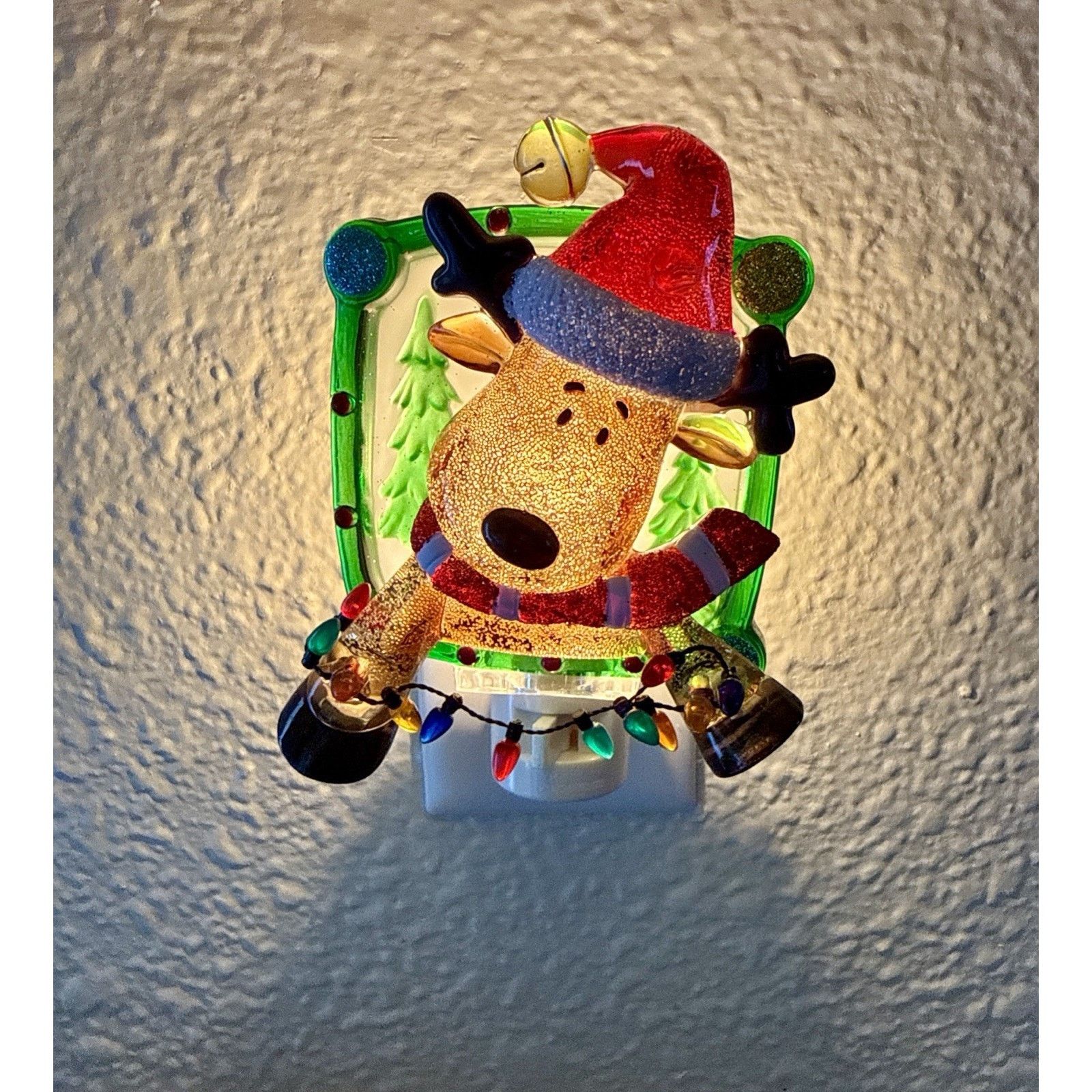 Other Whimsy Reindeer Hanging Lights Veilleuse Night Light Size ONE SIZE - 1 Thumbnail