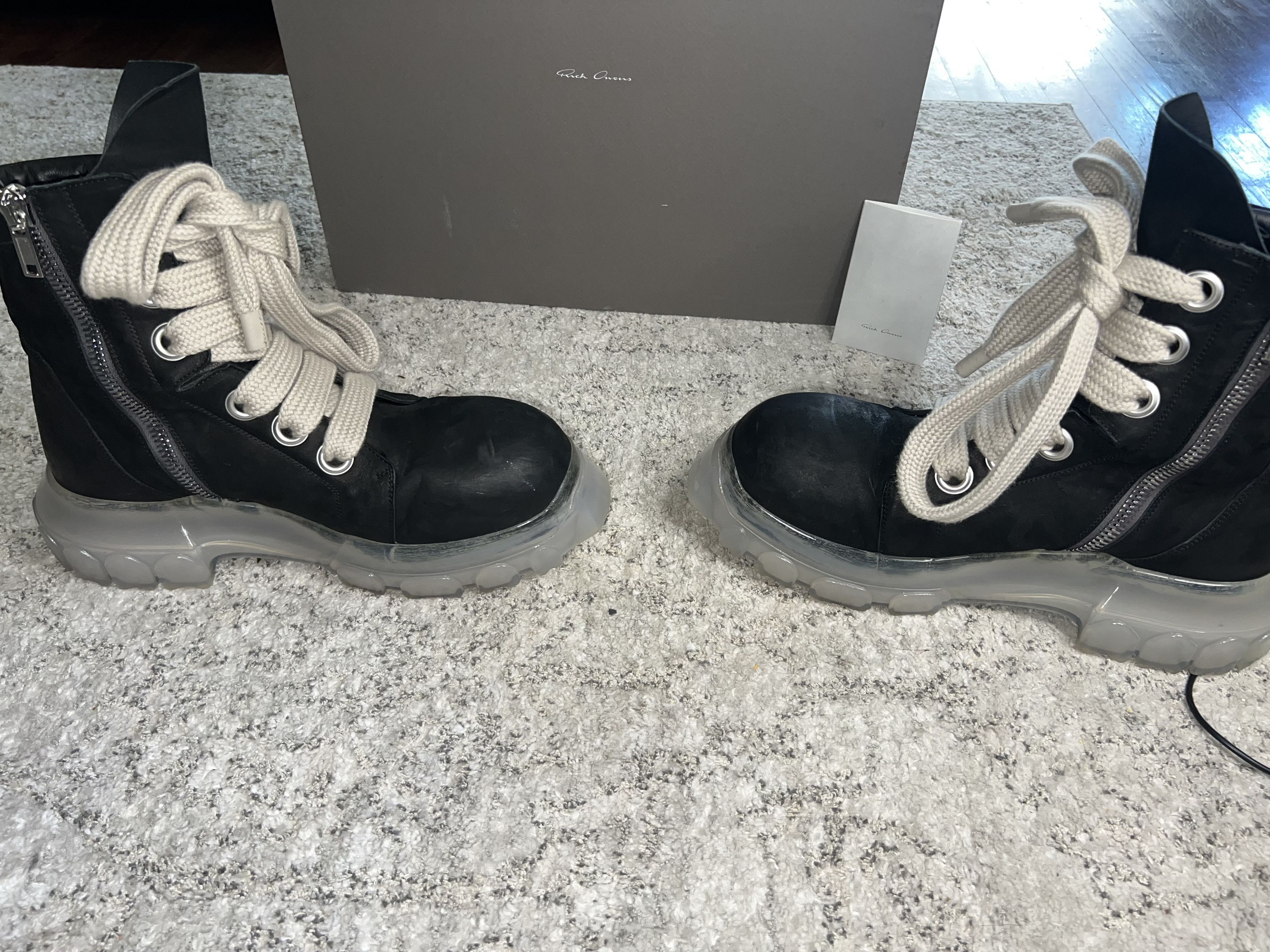 Rick Owens Jumbolaced Laceup Bozo Tractor Size US 11 / EU 44 - 3 Thumbnail