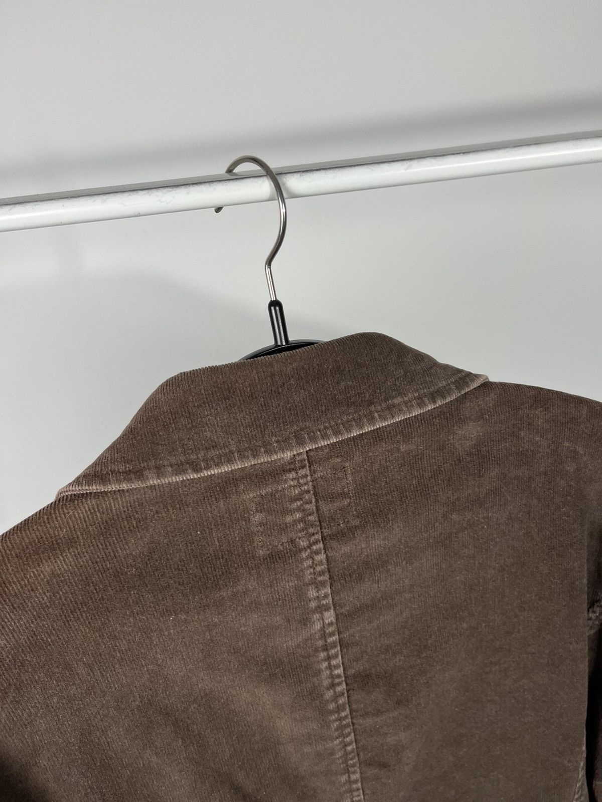 Other Vintage Brown Corduroy Womens Jacket Belted Blazer Size M / US 6-8 / IT 42-44 - 18 Thumbnail