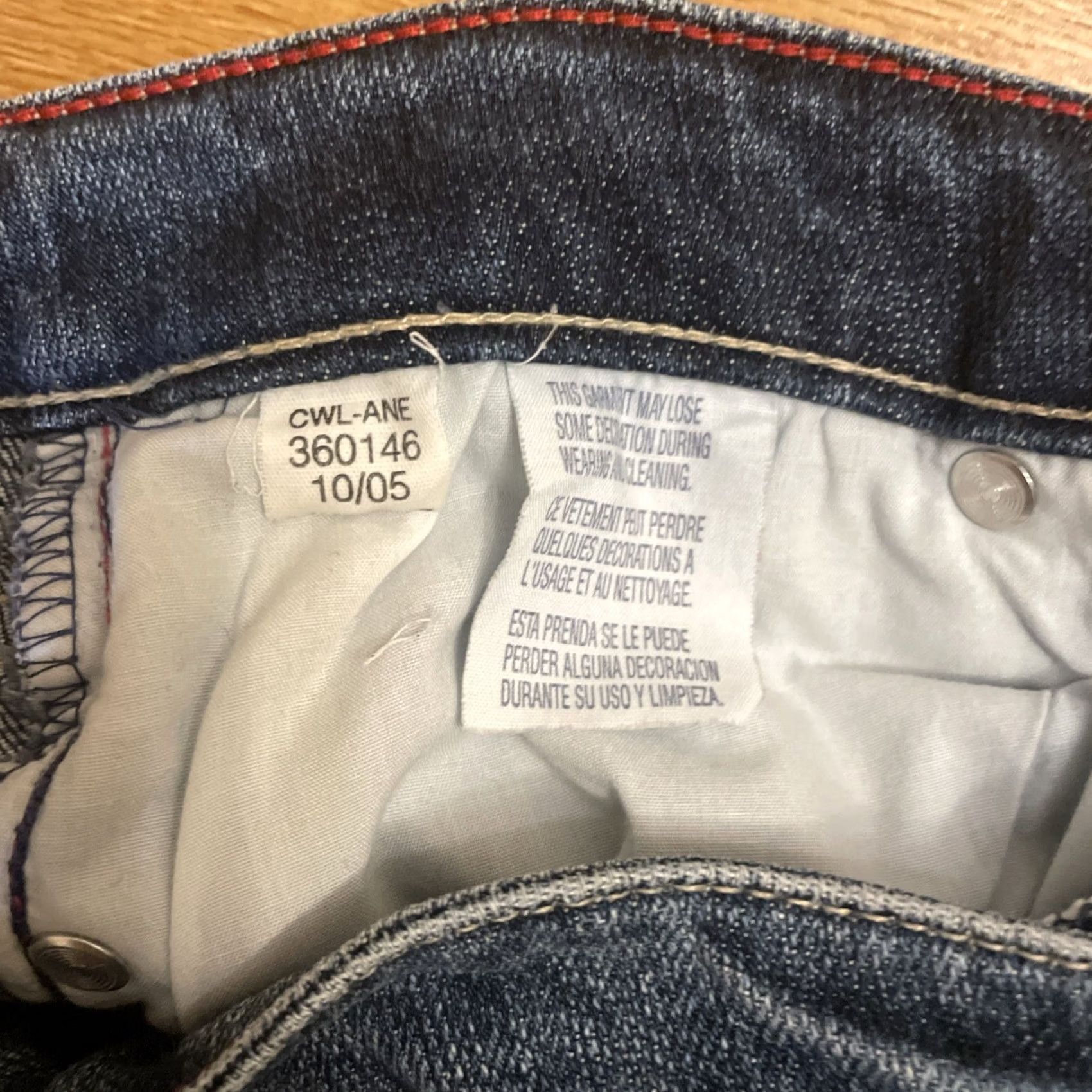 Tommy Hilfiger VINTAGE Tommy Hilfiger Jeans Flare Boot Cut 30x30 Medium Wash Women Regular Denim Blue 2005 Y2K Size 30" / US 8 / IT 44 - 4 Thumbnail