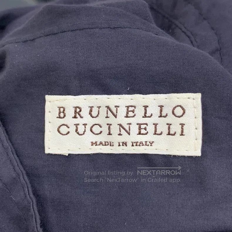 Brunello Cucinelli Brunello Cucinelli Leather Jacket L. Size US L / EU 52-54 / 3 - 5 Thumbnail