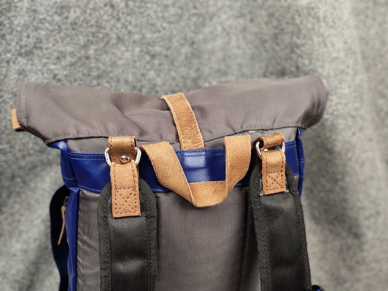 Japanese Brand 7Clouds Design Shopper Backpack Blue Japan Style Size ONE SIZE - 7 Thumbnail