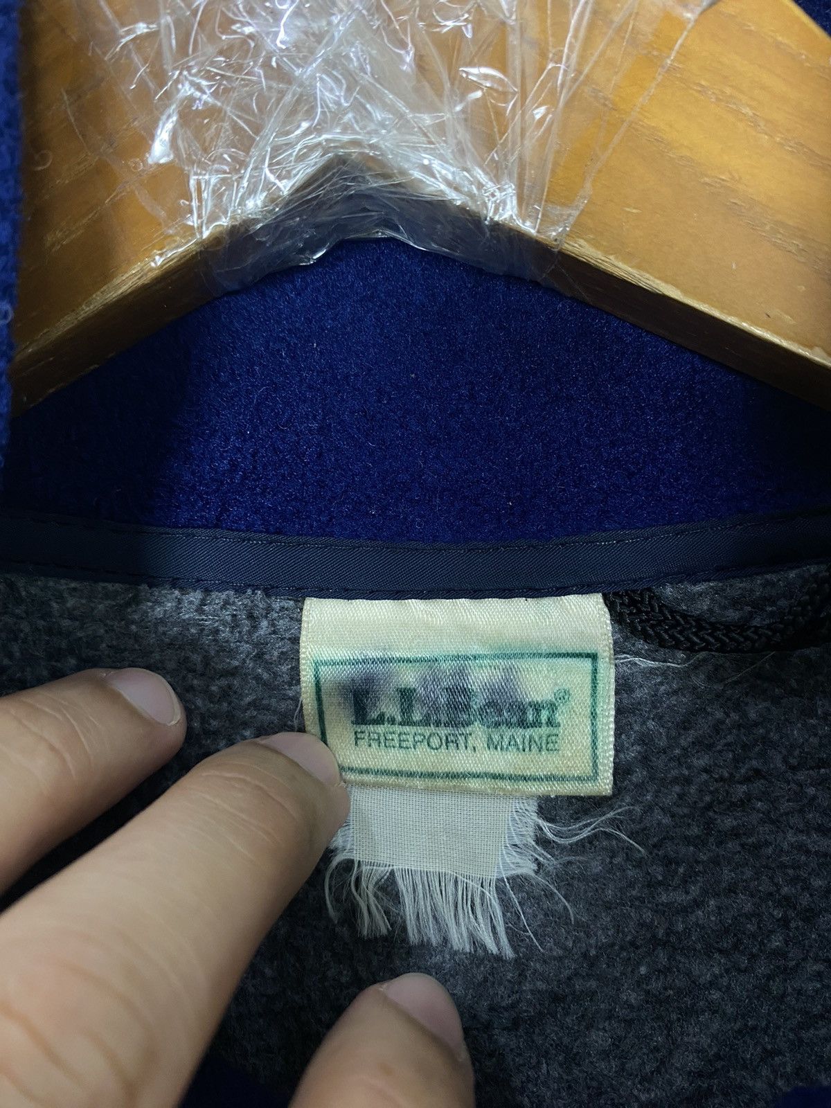 L.L. Bean Rare ‼️ Vintage L.L. Bean Fleece Zipper Made in Usa Size US L / EU 52-54 / 3 - 6 Thumbnail