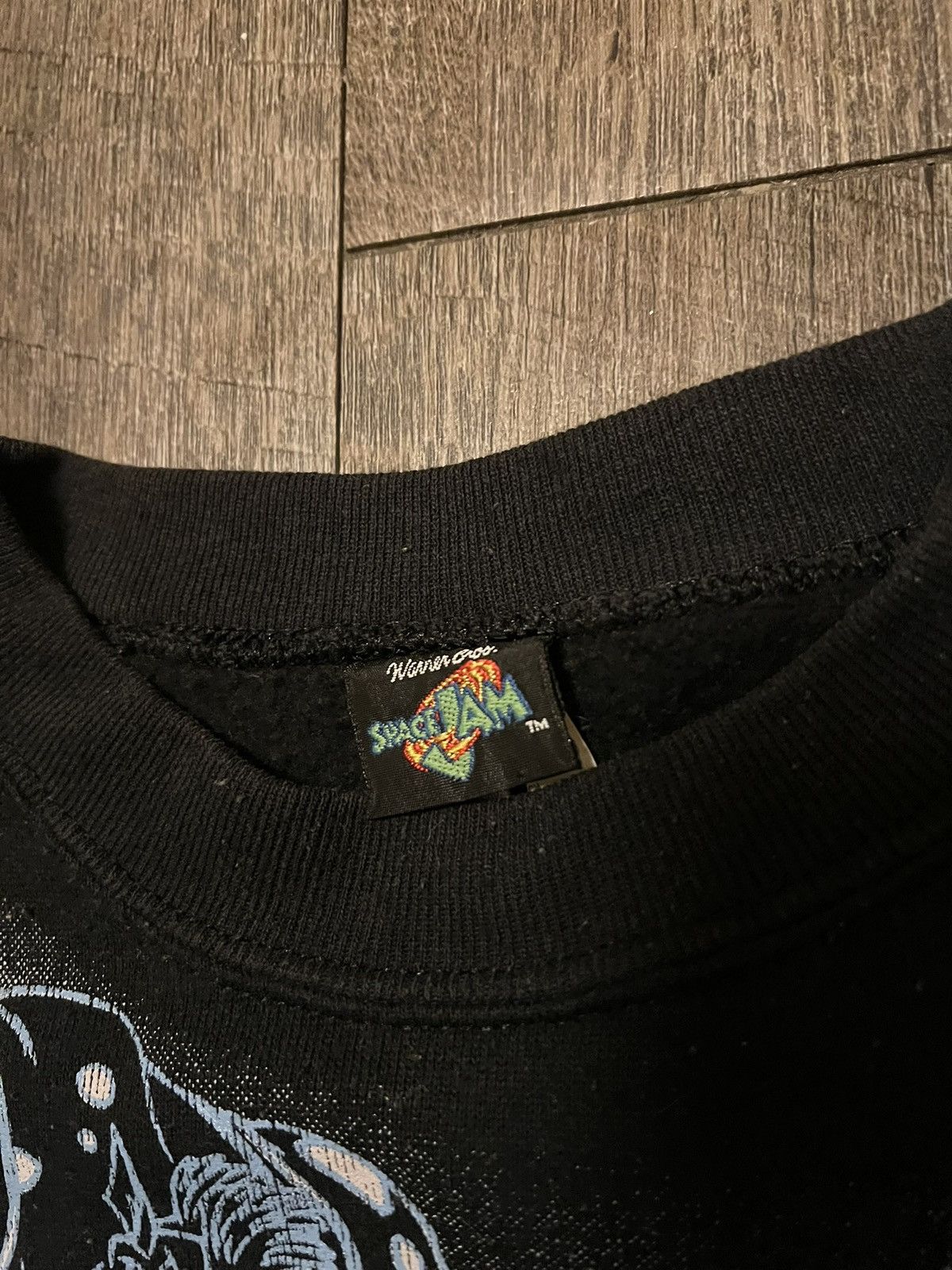 Vintage Vintage Space Jam Taz Crewneck Sweater Size Medium 1996 Size US M / EU 48-50 / 2 - 6 Thumbnail