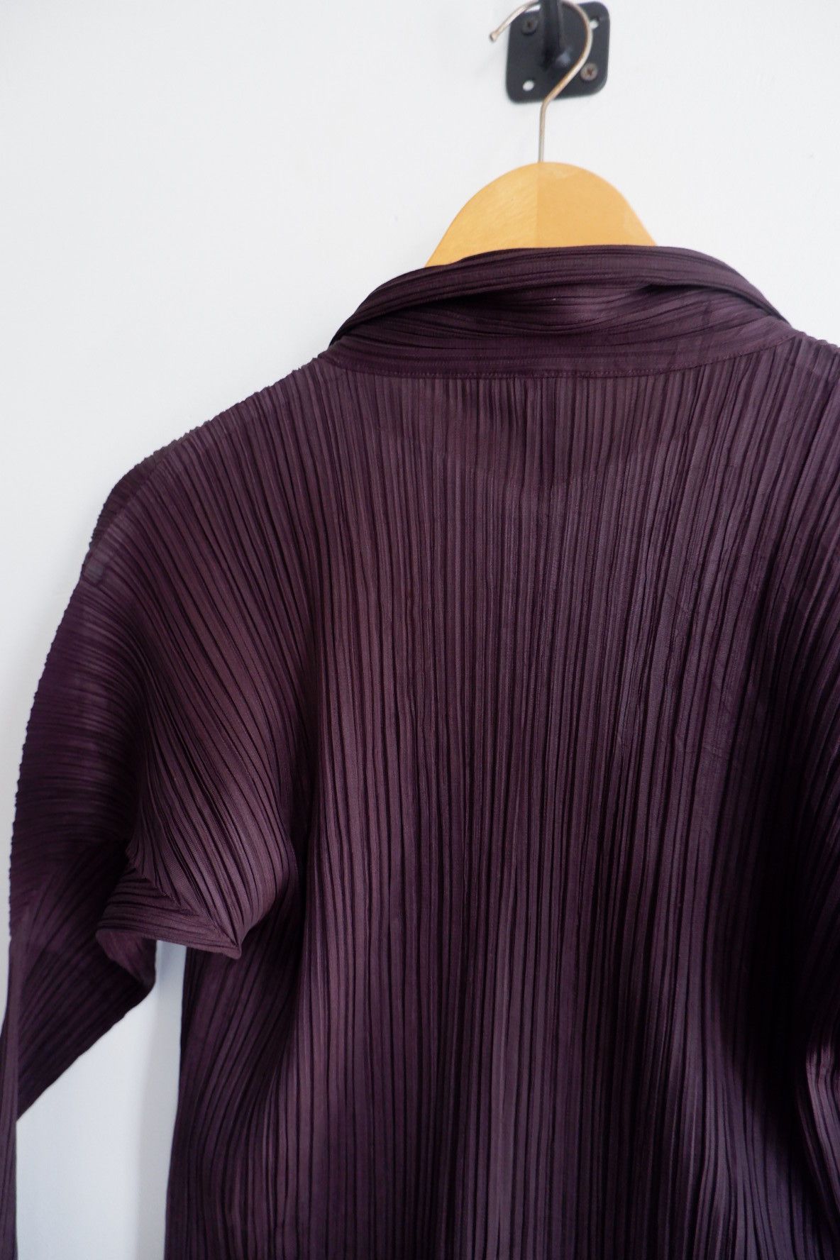 Pleats Please Issey Miyake 2010 Pleats Please By Issey Miyake Blazer Button Shirt Size L / US 10 / IT 46 - 8 Thumbnail