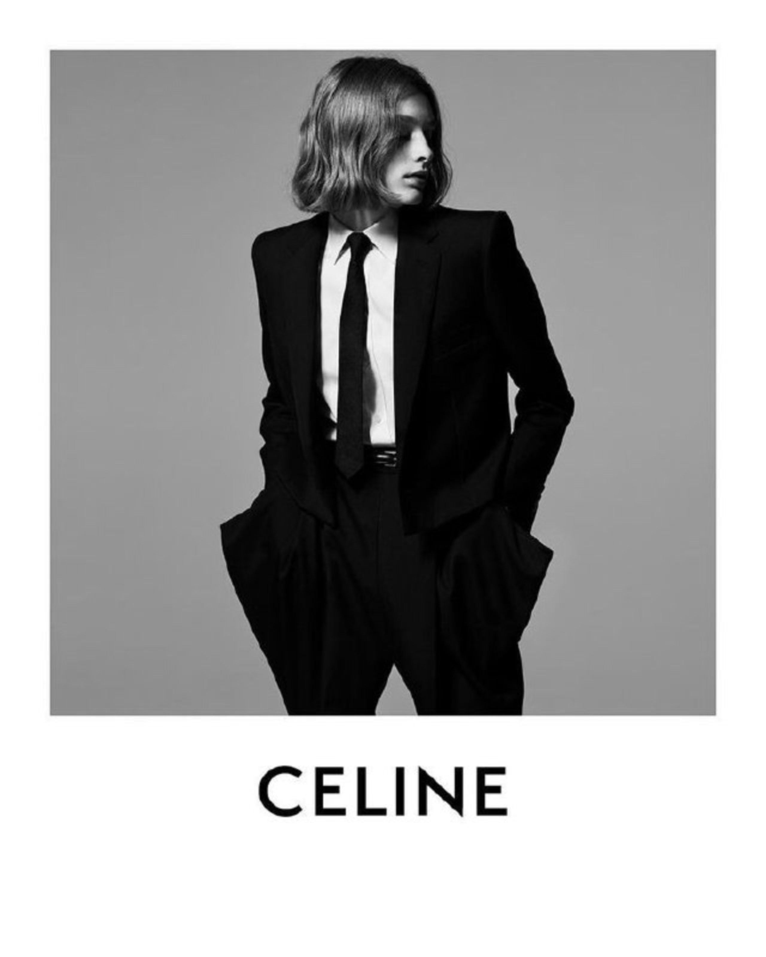Celine Runway SS19 CELINE Hedi Slimane Zouave Black Suit Trousers Size 26" / US 2 / IT 38 - 2 Thumbnail