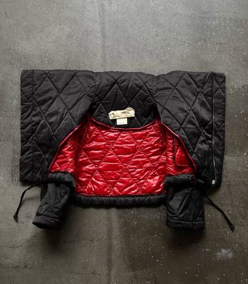 Nozomi Ishiguro NOZOMI 2011AW Diamond Quilted High-Waisted Puffer Jacket Size US XS / EU 42 / 0 - 4 Thumbnail