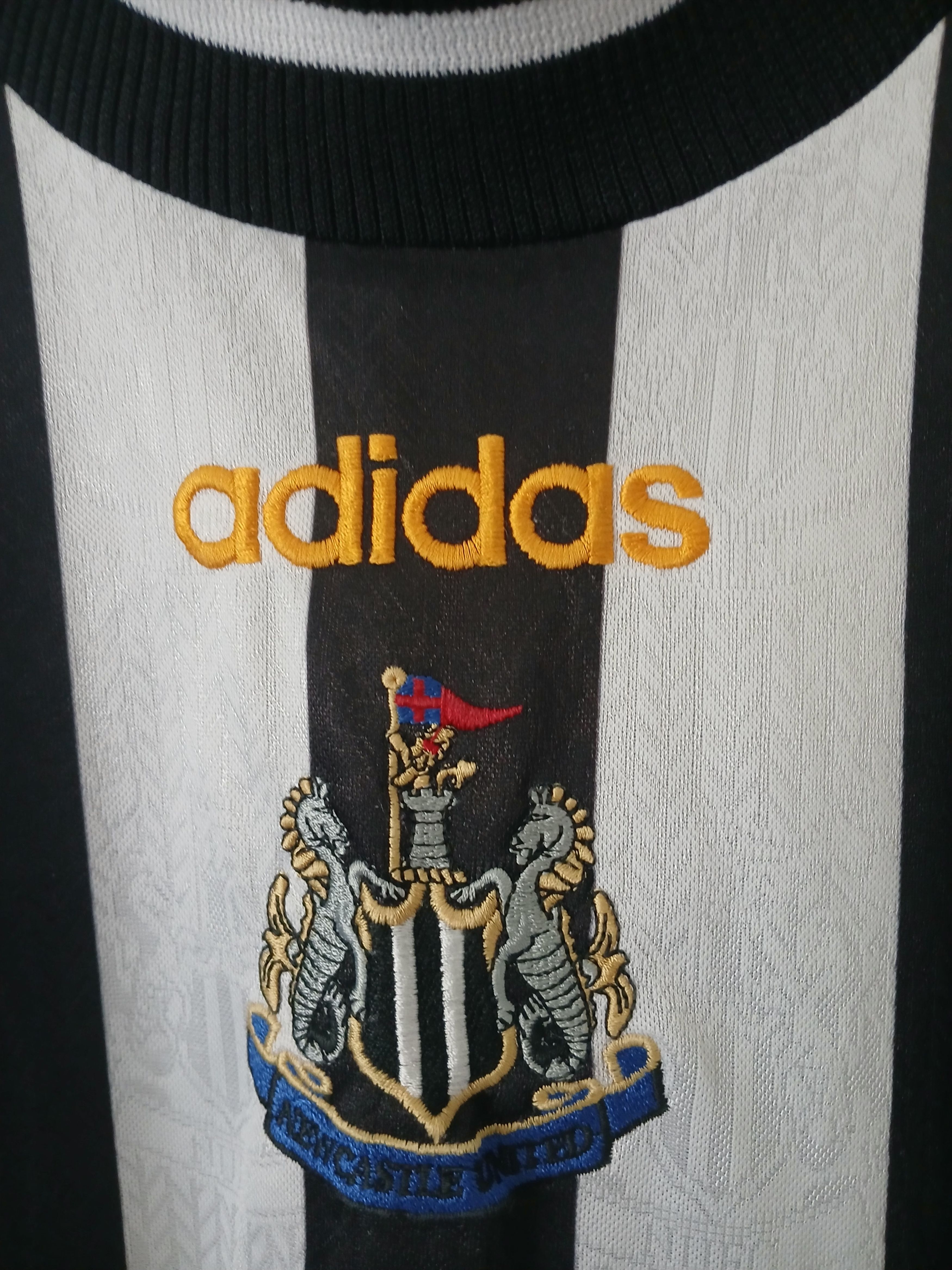 Adidas vintage football jersey adidas Newcastle United 90s Size US XL / EU 56 / 4 - 3 Thumbnail