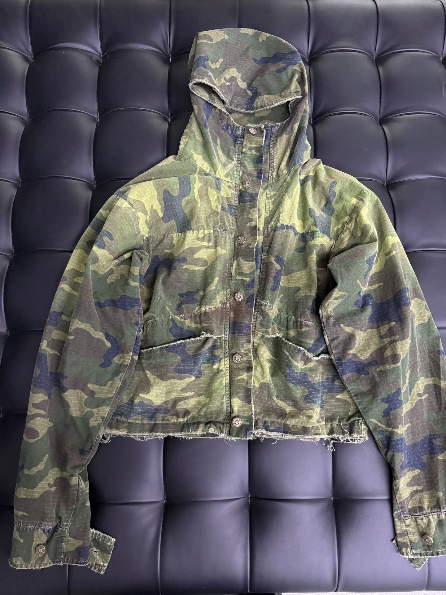 424 424inc Camouflage Hoodie Jacket Size US M / EU 48-50 / 2 - 1 Thumbnail