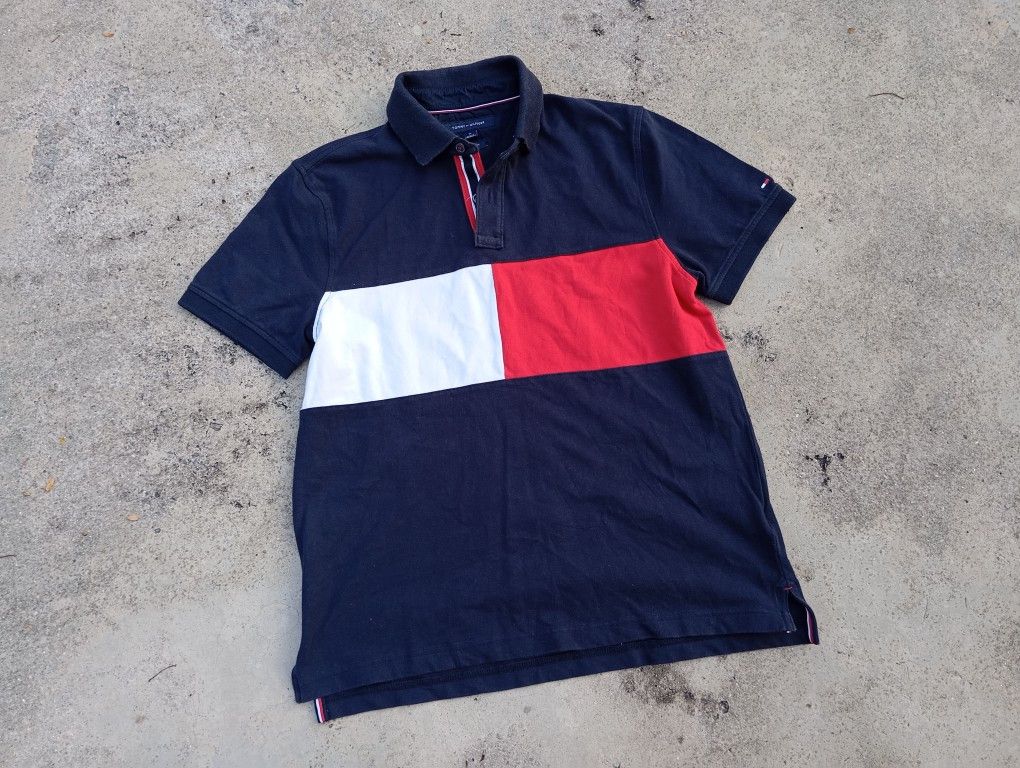 Tommy Hilfiger Tommy Hilfiger Polo Fashion Casual Brand 😎 Size US M / EU 48-50 / 2 - 2 Thumbnail