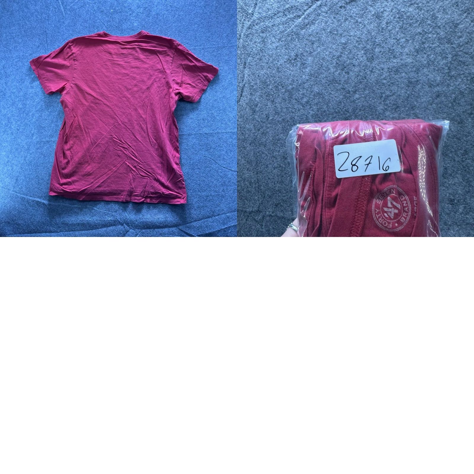 47 47 Brand Shirt Mens L Red San Francisco 49ers Champions Tee Crewneck Tagless Crew Neck Graphic Print Jersey Short Sleeve Size US L / EU 52-54 / 3 - 8 Thumbnail