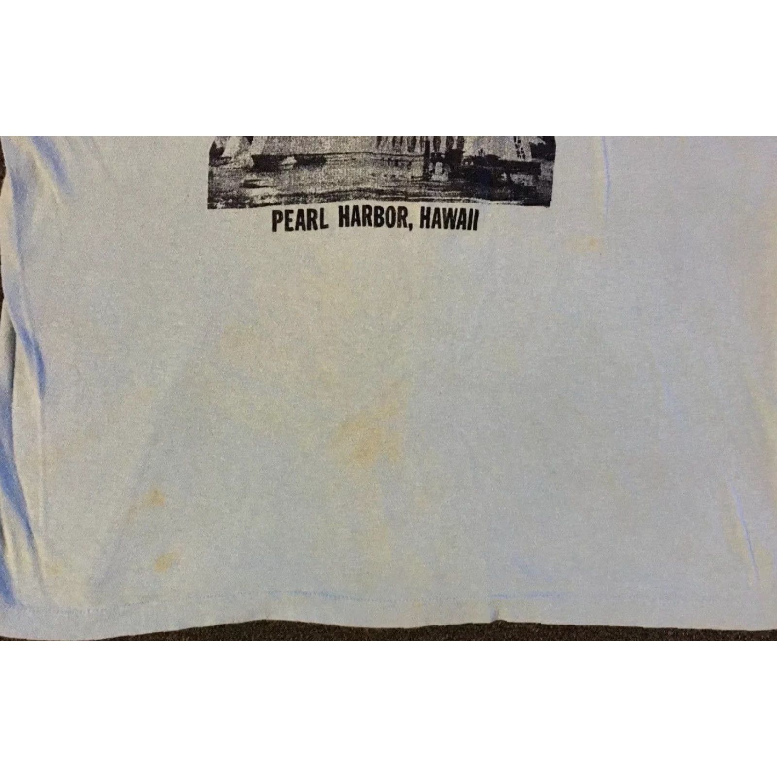 Vintage Vtg 80s Arizona Pearl Harbor Faded Marathon Shirt S Hawaii Army Military Grunge T-Shirt Men Blue USA 80s 90s Military Vintage Single Stitch Shirt Mens Size US S / EU 44-46 / 1 - 6 Thumbnail