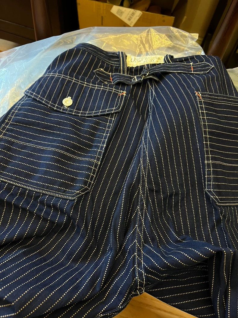 Freewheelers Freewheelers Nissan vintage dyed high-waisted straight-pie Size US 36 / EU 52 - 4 Thumbnail