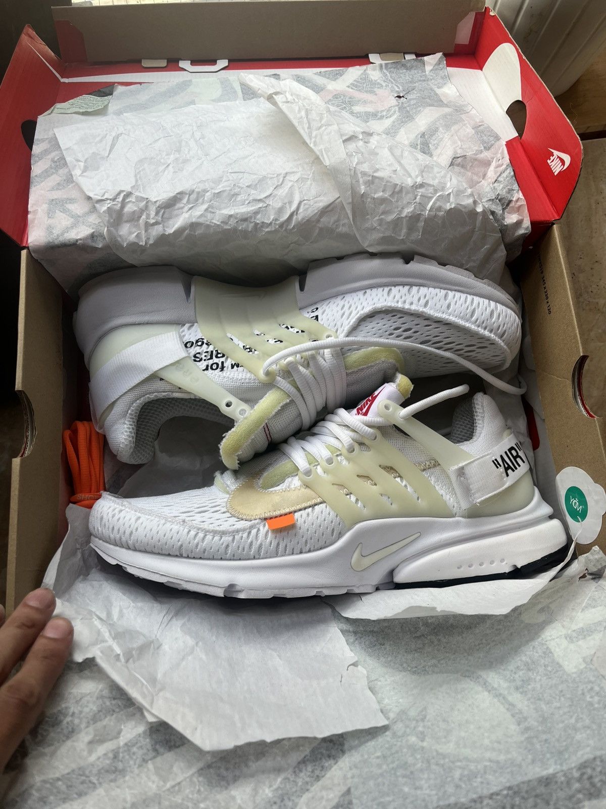 Nike × Off-White Air Presto Nike X Off-White Size US 12 / EU 45 - 1 Thumbnail