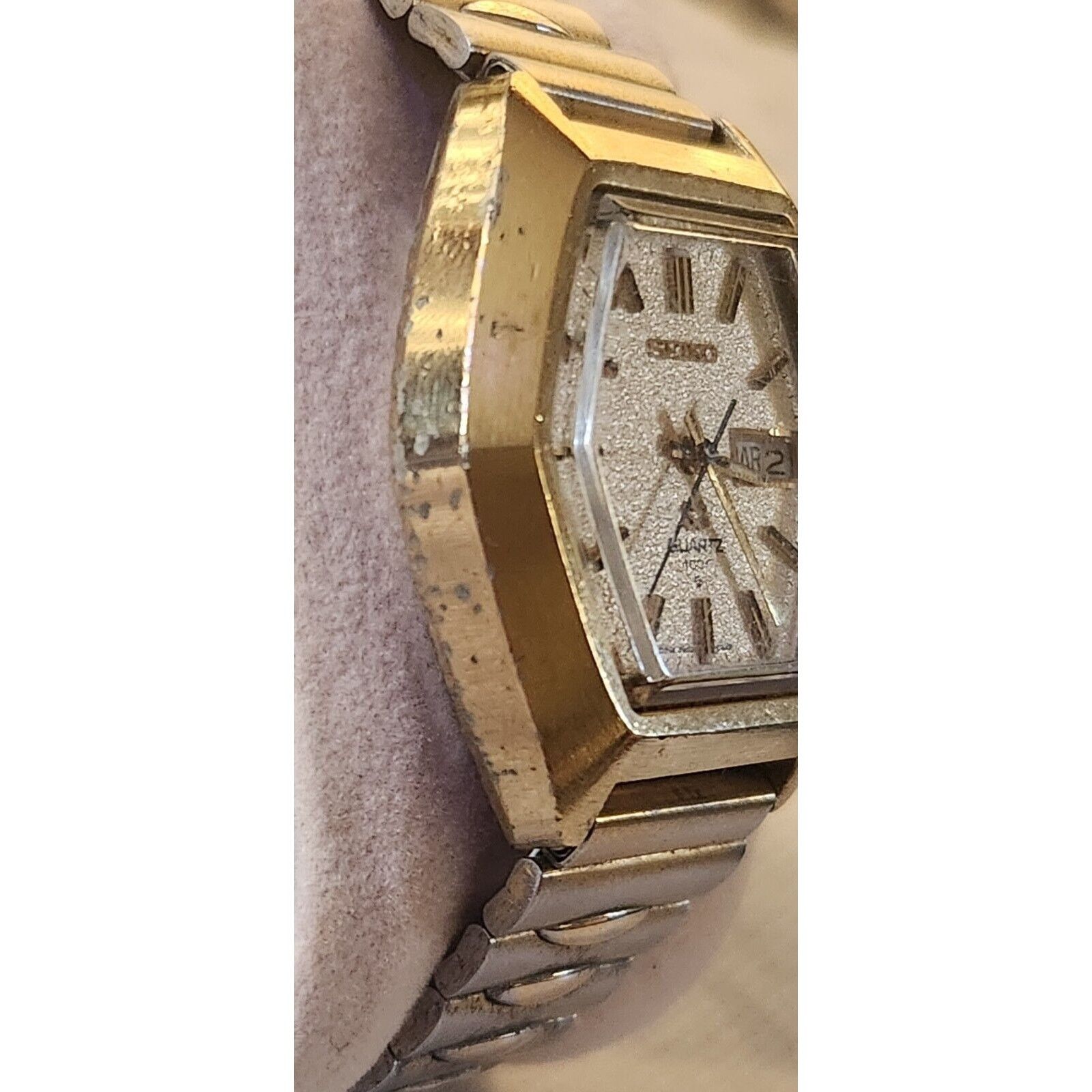Seiko Vintage Hexagon Seiko Watch 1970's 0903-5009 Runs Well Size ONE SIZE - 5 Thumbnail