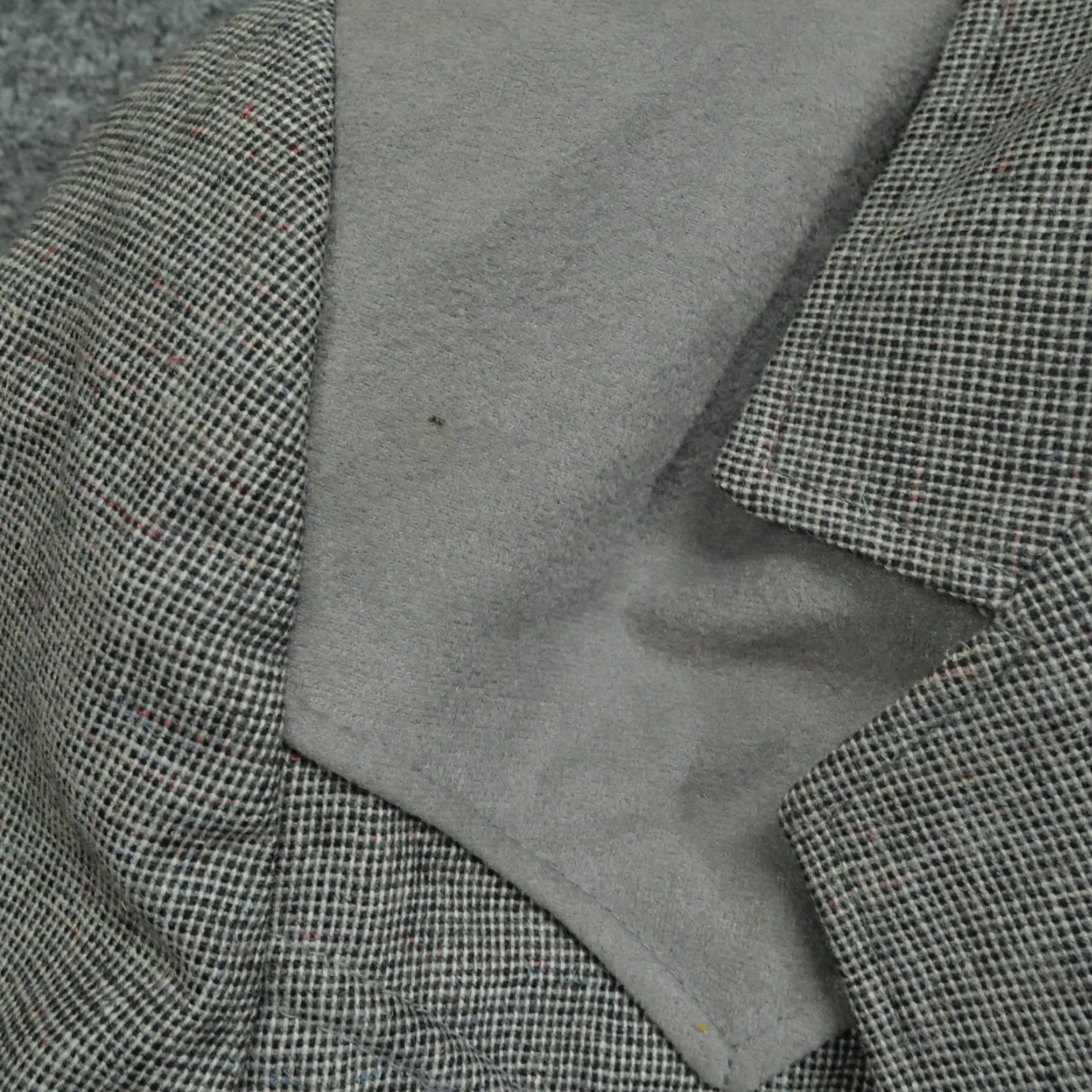 Vintage VINTAGE Pioneer Wear Jacket Blazer 44L 44 Long Grey Wool Blend Mens Size 44R - 5 Thumbnail