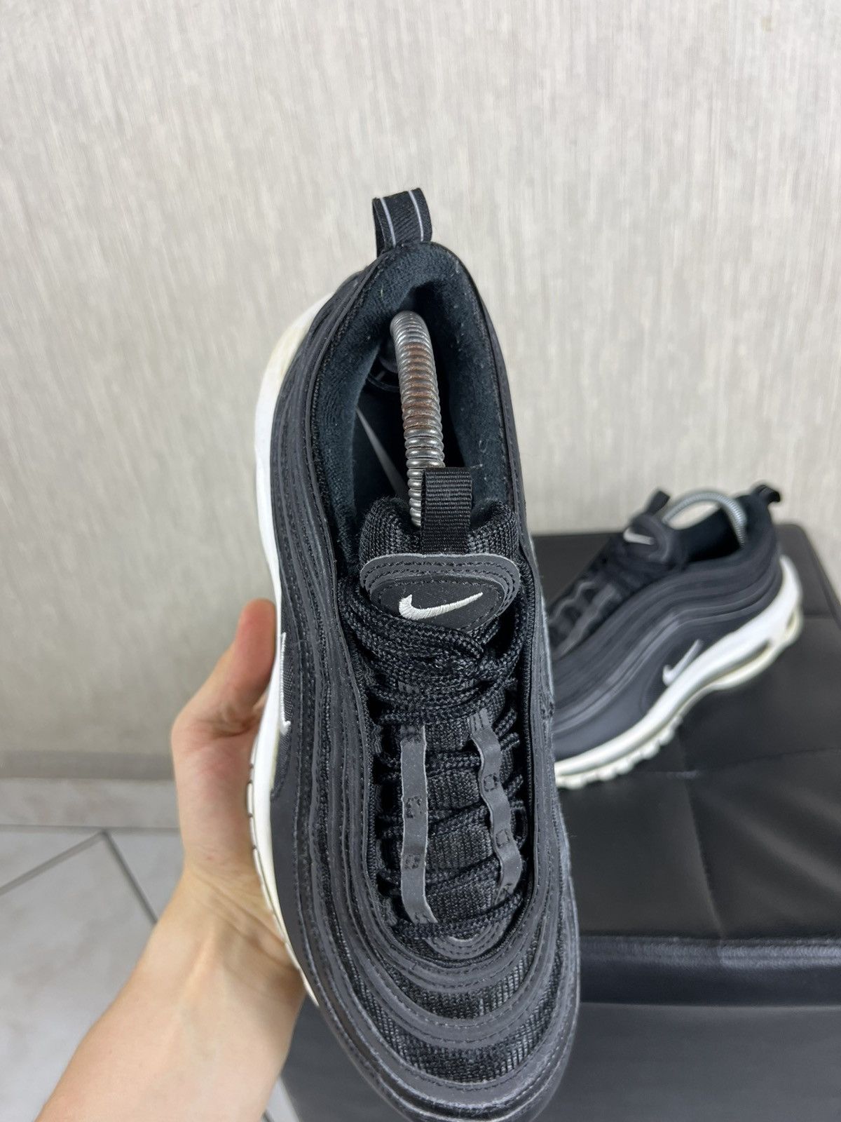 Nike Nike air max 97 central swoosh shoes sneakers reflective Size US 8 / EU 41 - 12 Thumbnail