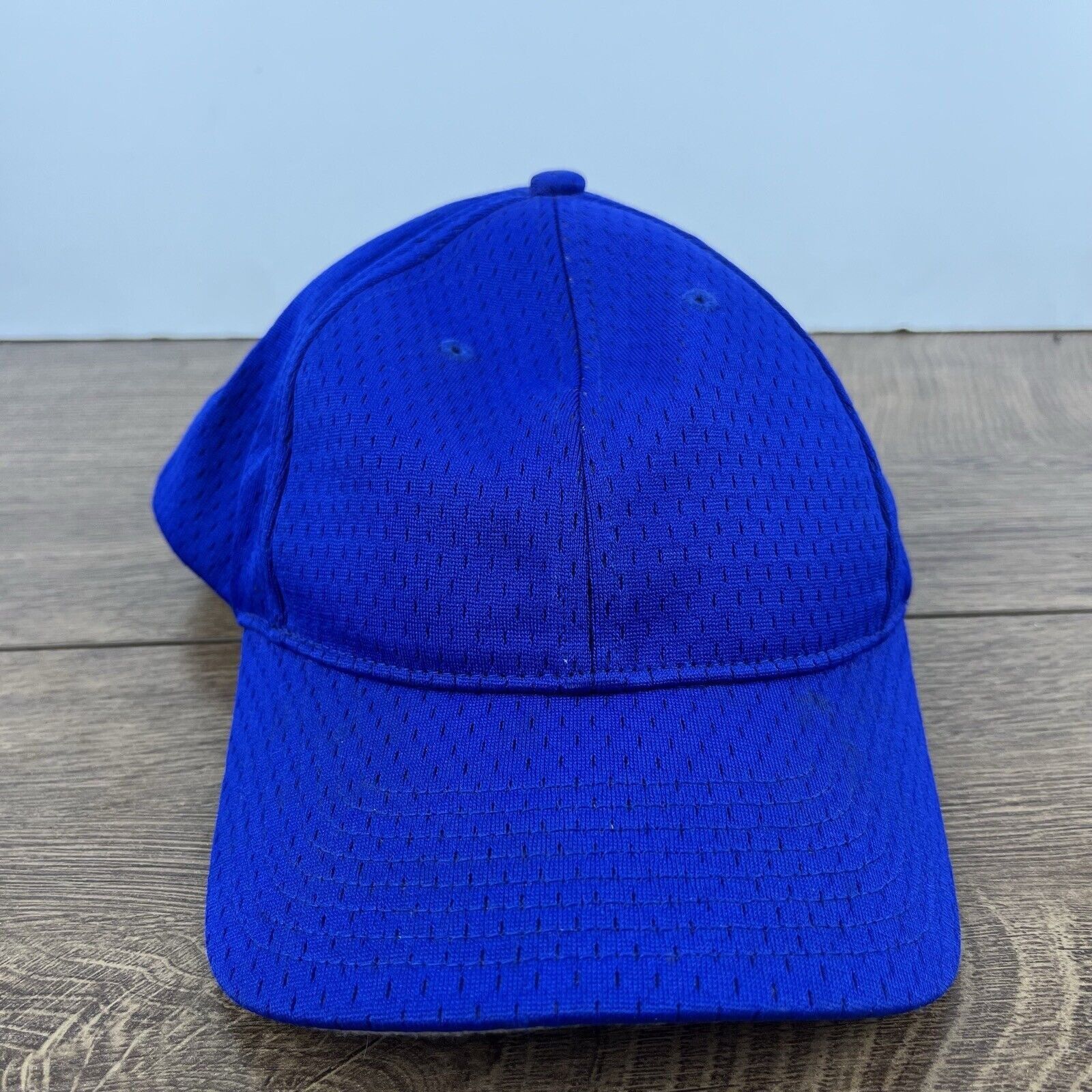 Other Plain Blue Hat Blue Adjustable Hat Blue Adult Size Baseball Size ONE SIZE - 1 Thumbnail