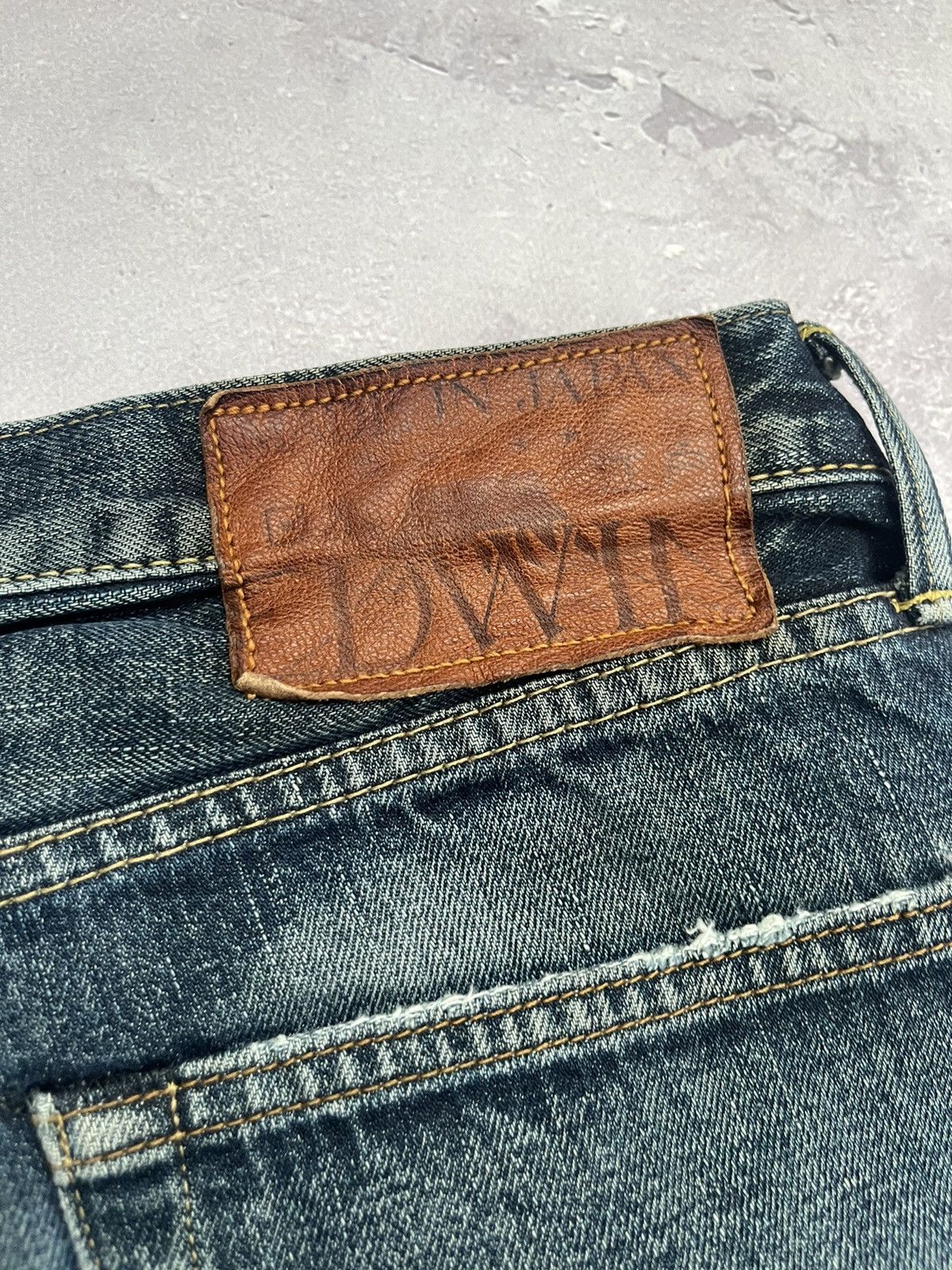Edwin Vtg Edwin Distressed Mudwash Selvage Denim Pants Jeans 31x33 Size US 31 - 15 Thumbnail