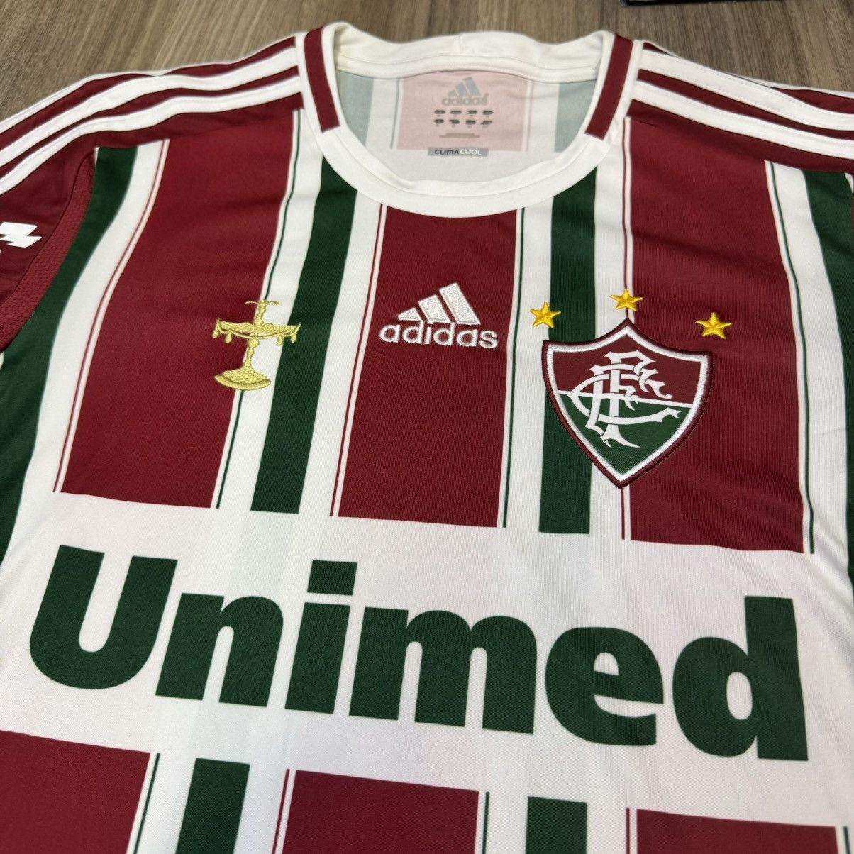 Adidas Fluminense 12/13 home shirt Size US S / EU 44-46 / 1 - 3 Thumbnail