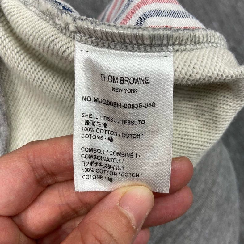 Thom Browne Thom Browne Size 2 Gray sweatpants 2506-Nextarrow Size US 29 - 6 Thumbnail