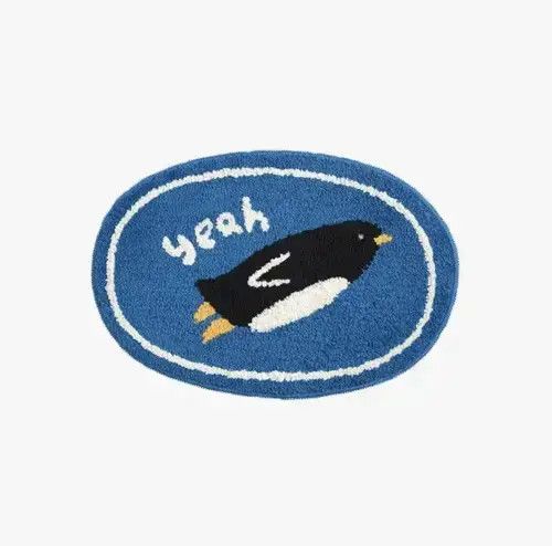 Designer Penguins Bathroom Rugs Size ONE SIZE - 4 Thumbnail