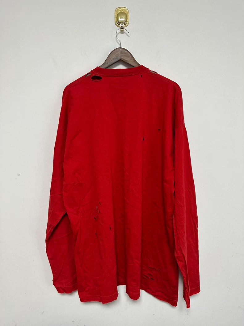 Balenciaga Balenciaga Big destroyed scissors long sleeve Size US L / EU 52-54 / 3 - 2 Thumbnail