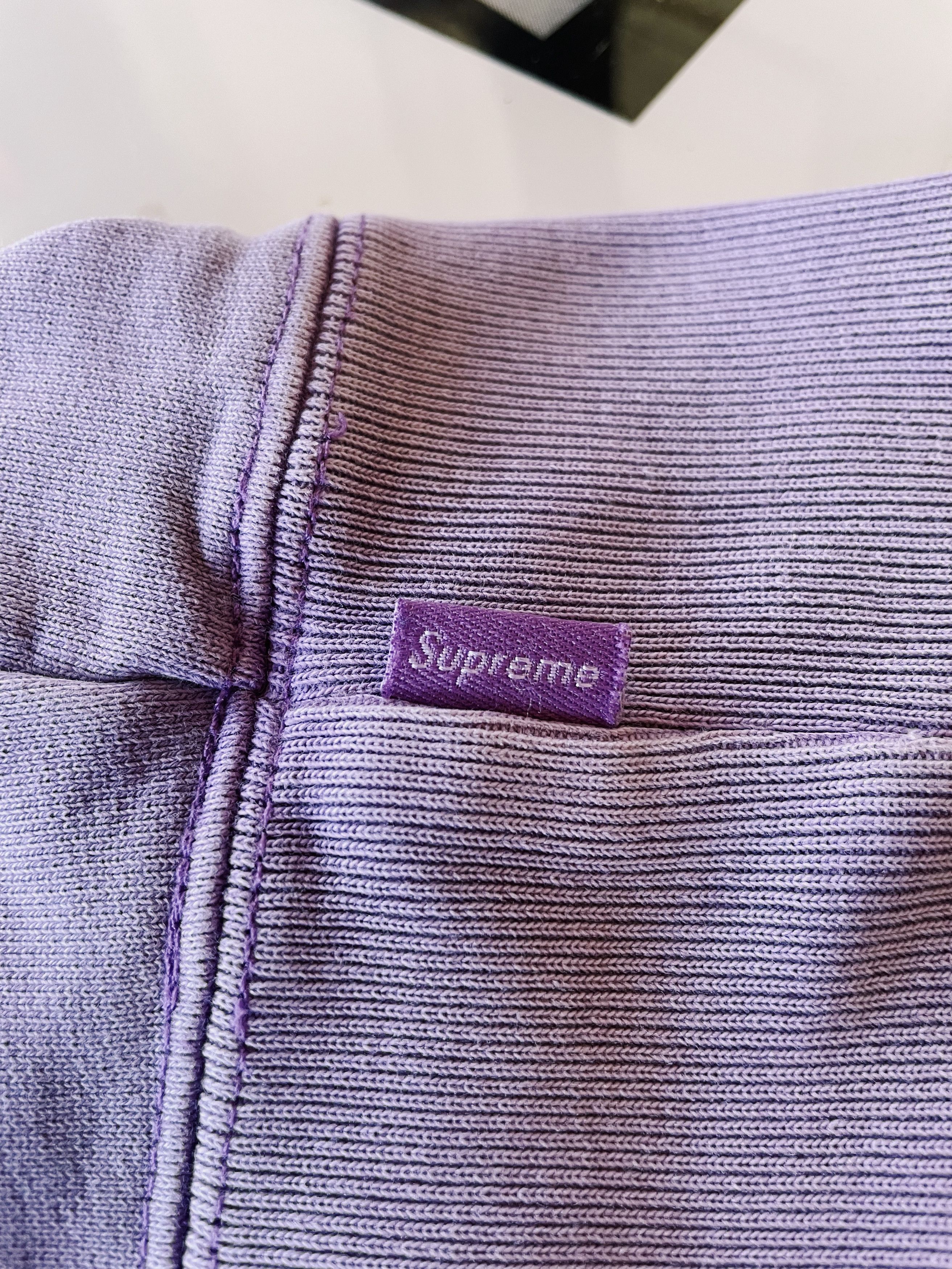 Supreme Supreme Overdyed Hoodie Purple Size US L / EU 52-54 / 3 - 6 Thumbnail