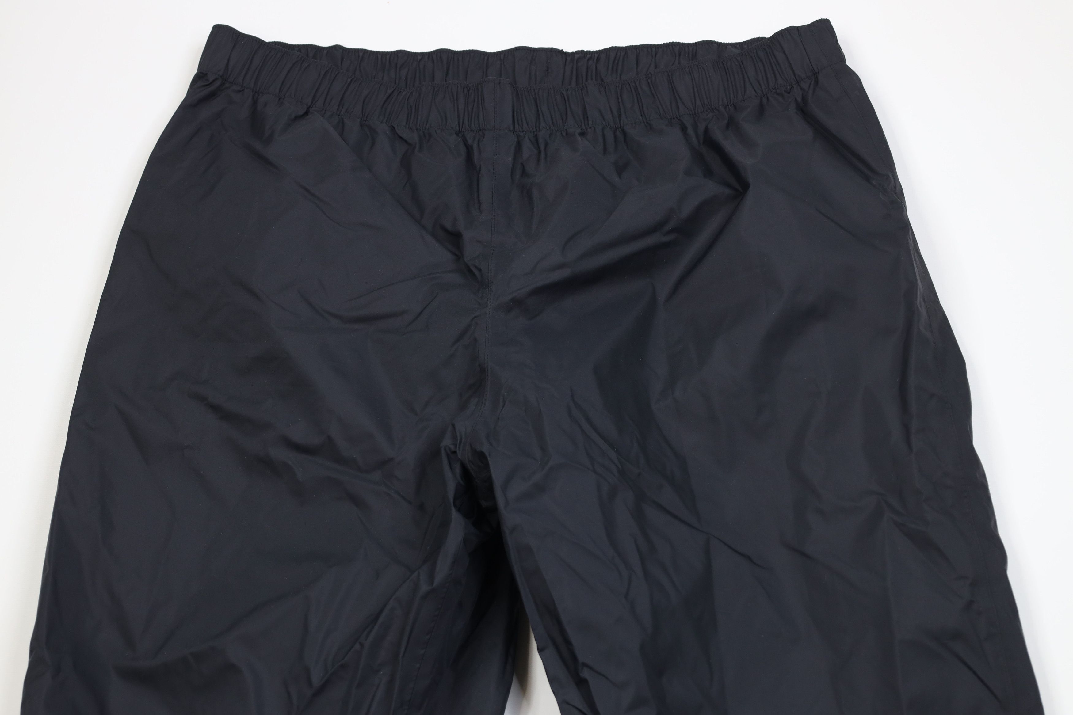 Columbia Vintage Y2K Columbia Wide Leg Waterproof Rain Pants Black Size US 38 / EU 54 - 2 Thumbnail