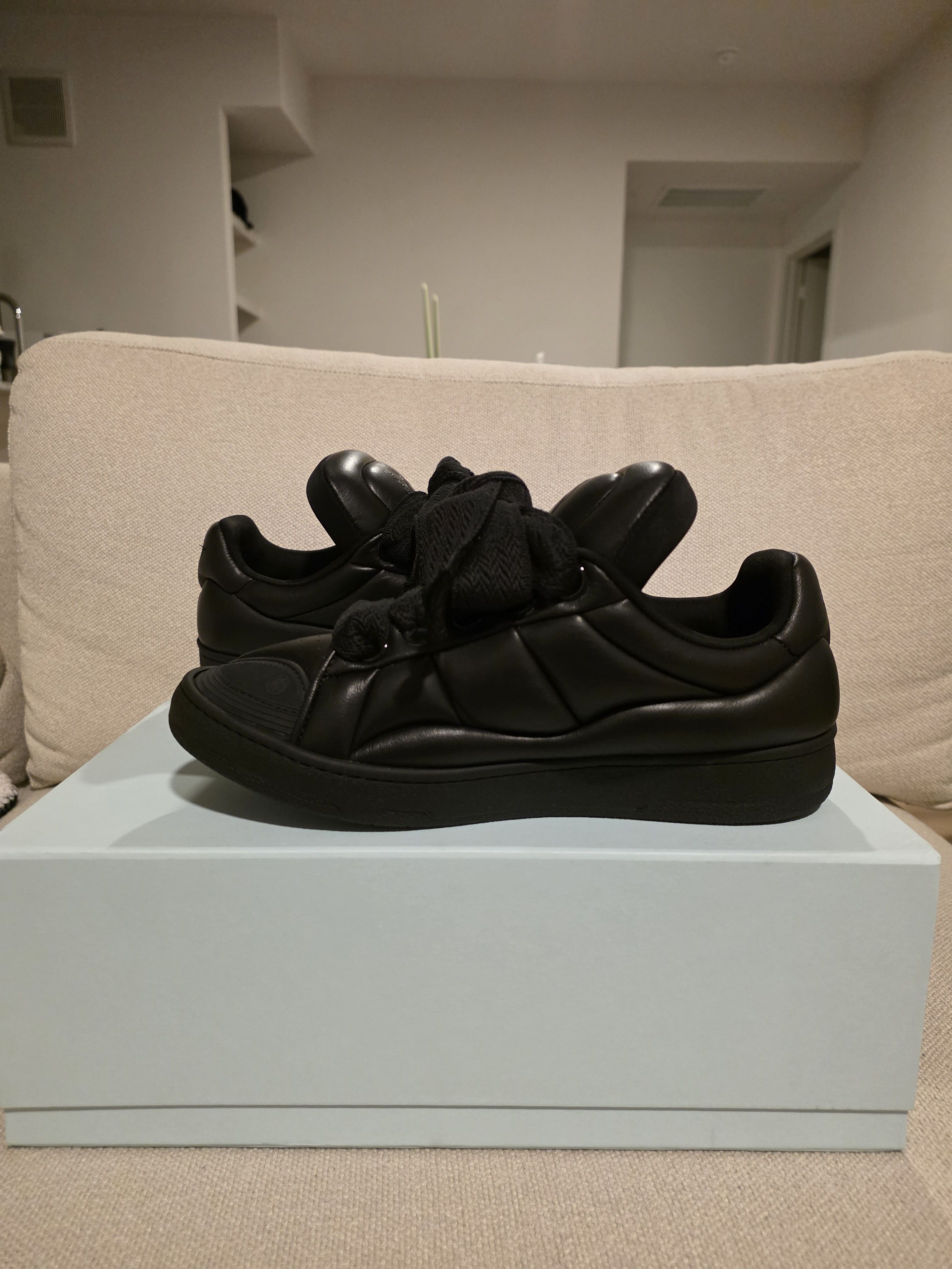 Lanvin Lanvin Curb XL Sneaker Black Size US 9 / EU 42 - 4 Thumbnail