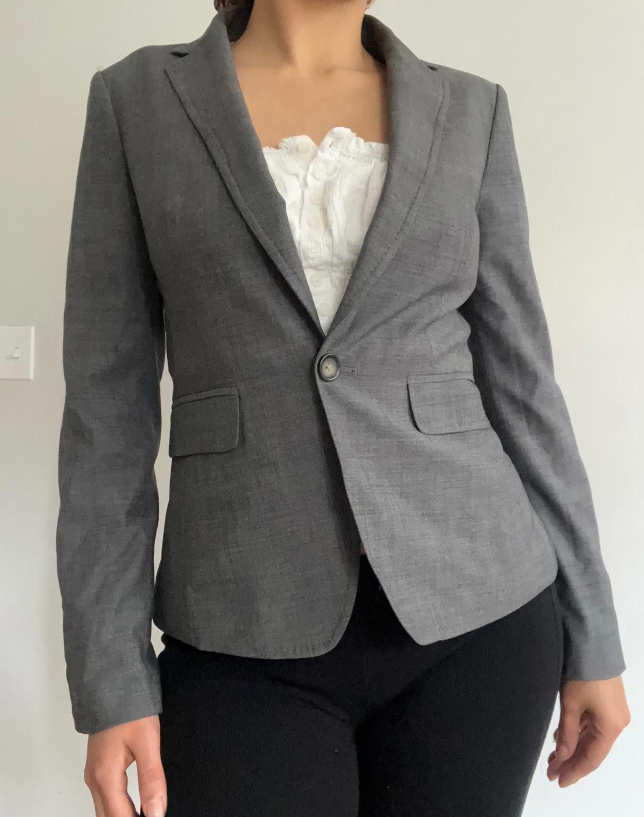 Other Women’s banana republic grey blazer Size XS / US 0-2 / IT 36-38 - 1 Thumbnail