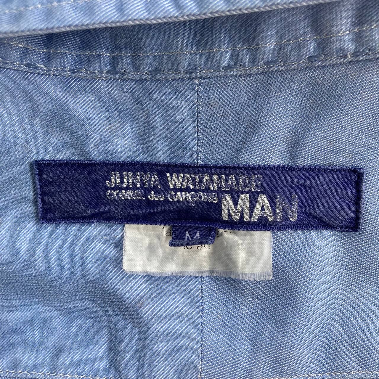 Junya Watanabe 2018 Reversible Contrast Stitch Button-Down Shirt Size US M / EU 48-50 / 2 - 11 Thumbnail