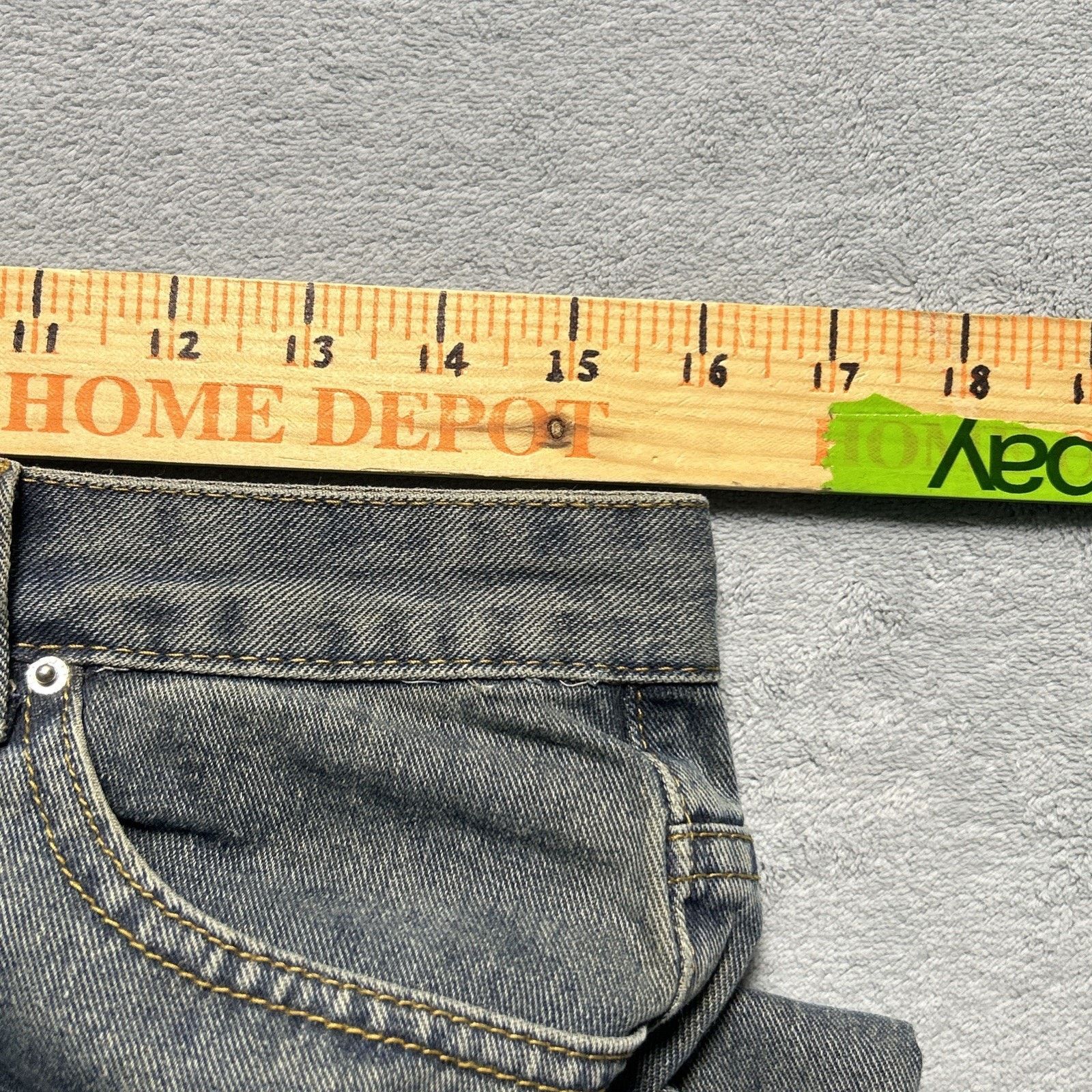 JNCO Patchwork Beyond Baggy Jeans sz 7 32x31 Wide Loose Hamilton Size 32" / US 10 / IT 46 - 9 Thumbnail